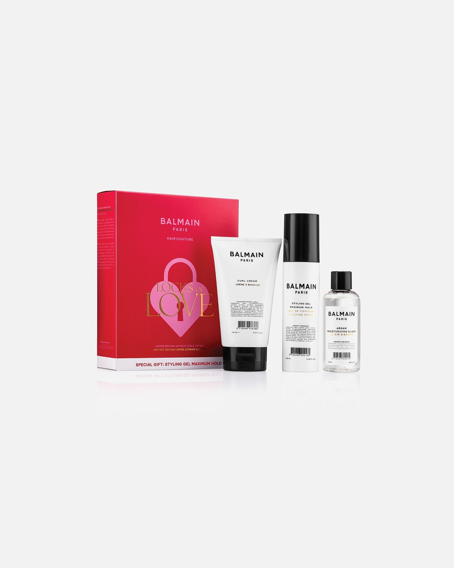 Haarverzorgingsset voor Balmain Hair CoutureDefault Brand LineLimited Edition Locks of Love Ultieme Krullen1 stuk