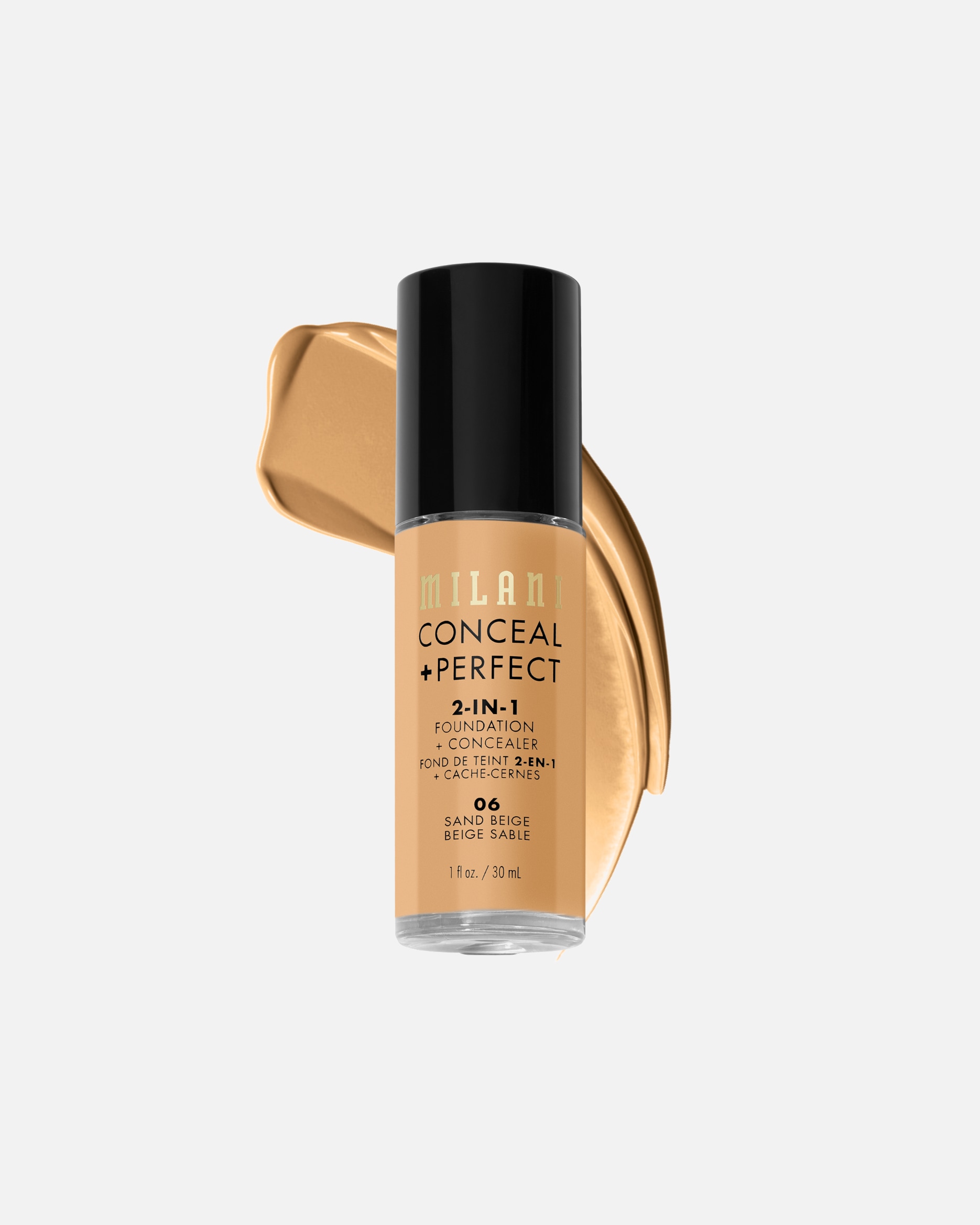 Foundation voor UnisexMilani2-in-1 Concealer +06 - Sand Beige