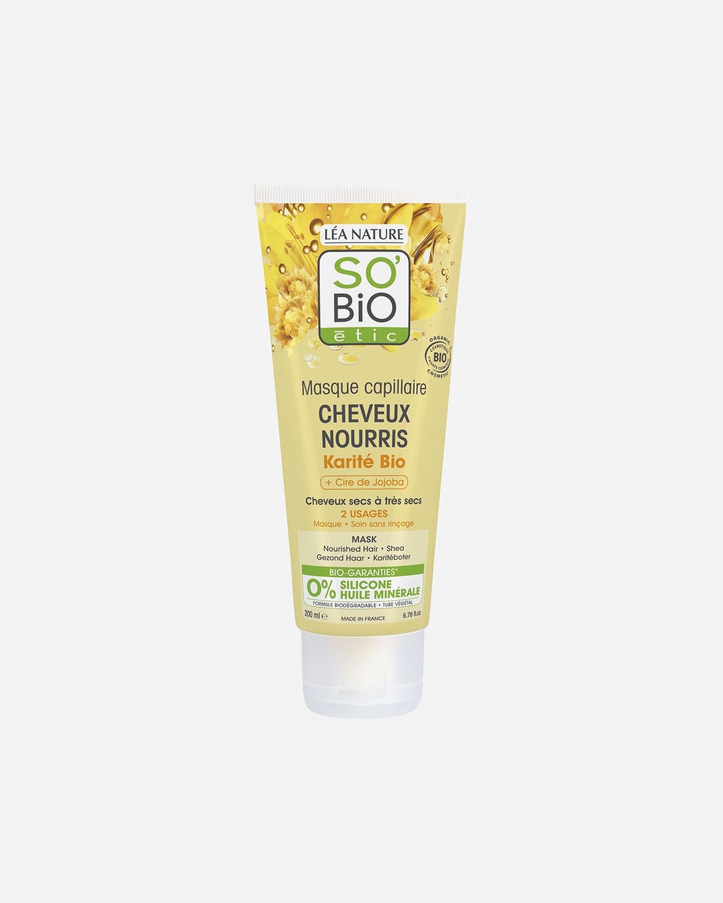 Coffret soin cheveux pour UnisexeSO'BiO éticKarité Cire Jojoba200 ml