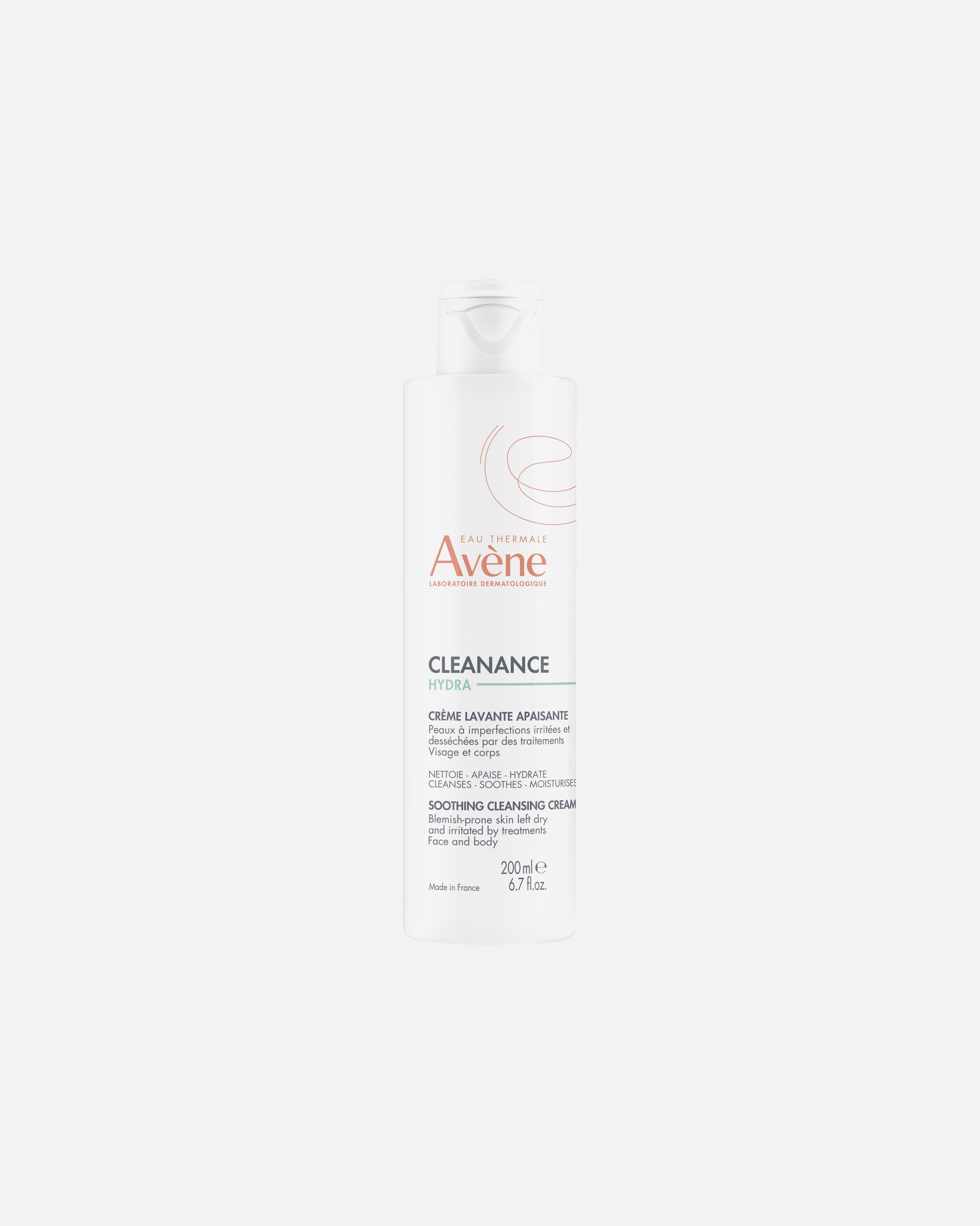 Crème nettoyante pour UnisexeAvèneCleananceCleanance HYDRA Crème Lavante Apaisante200 ml