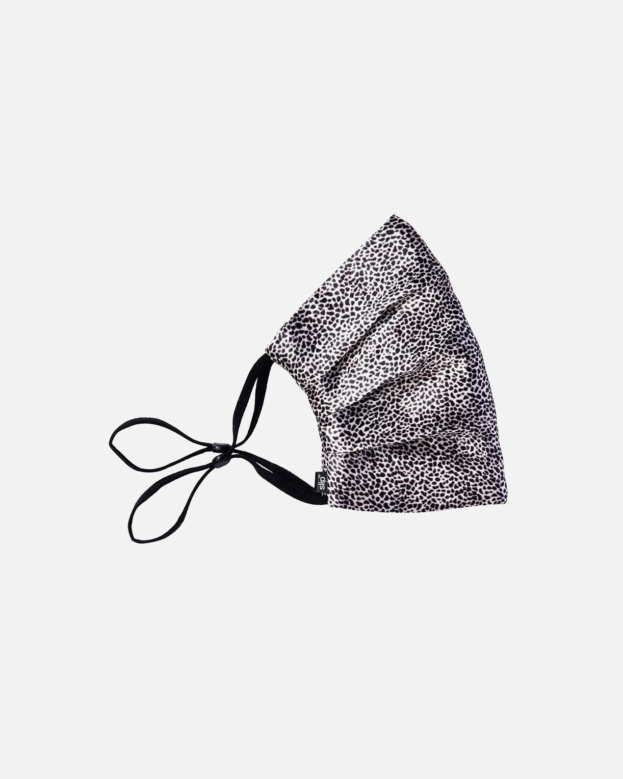 Mond- en Neusbescherming voor UnisexSlipPure Silk Face Cover BlackLuipaard