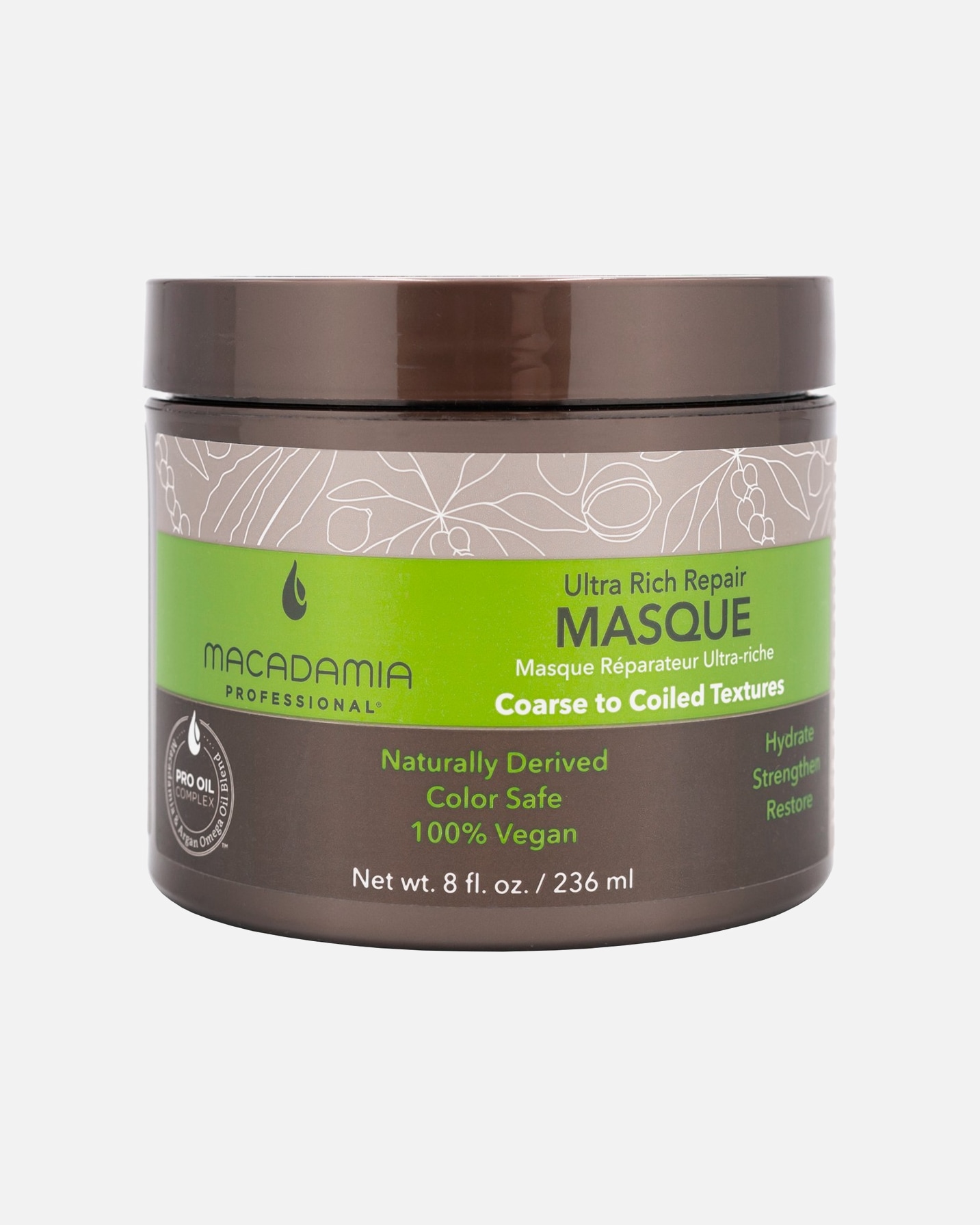 Baume capillaire pour UnisexeMacadamiaDefault Brand LineMasque Réparateur Ultra Riche236 ml
