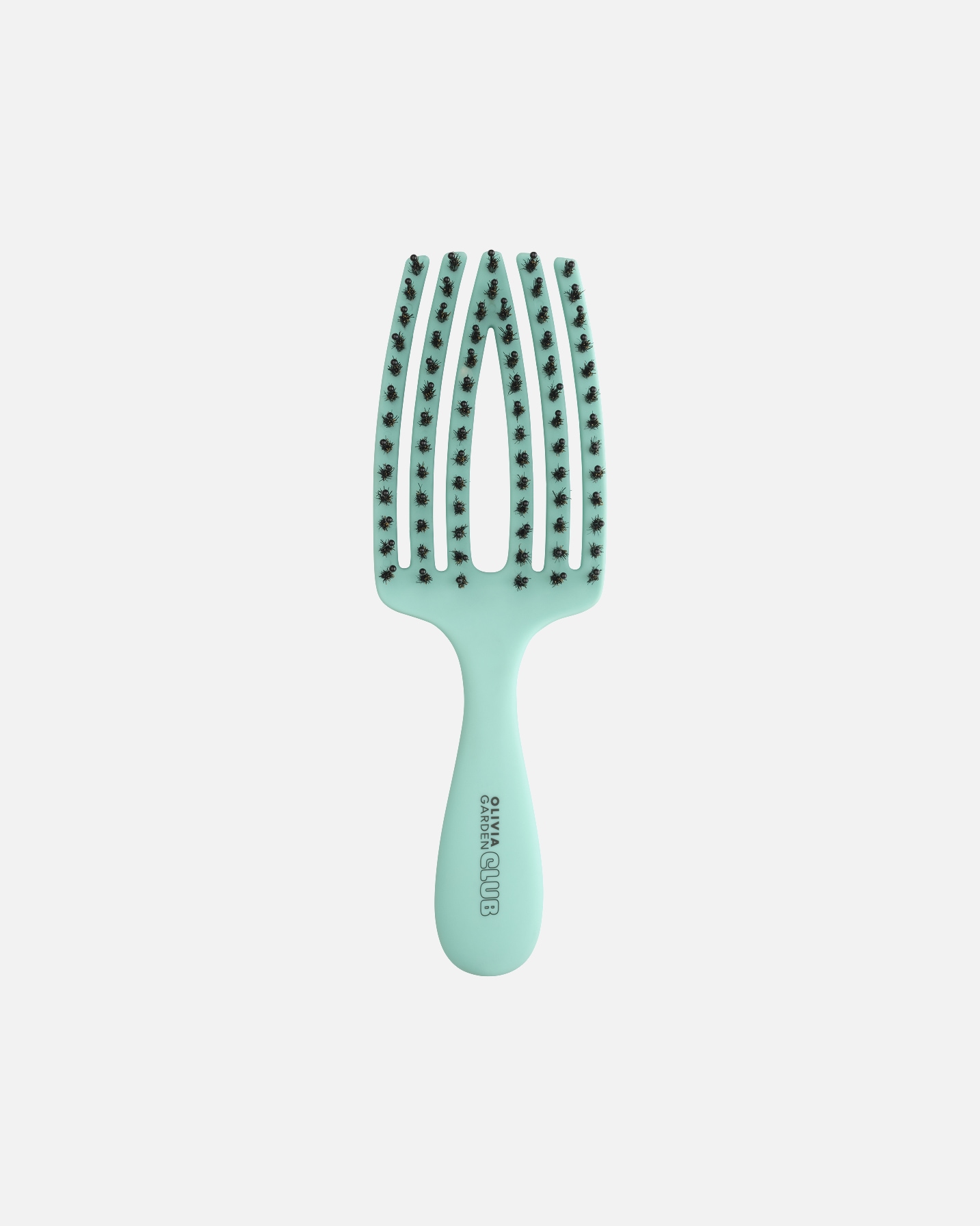 accessoires de coiffage pour UnisexeOlivia Garden ClubThe Nomad - Detangling & Shine FingerbrushGREEN