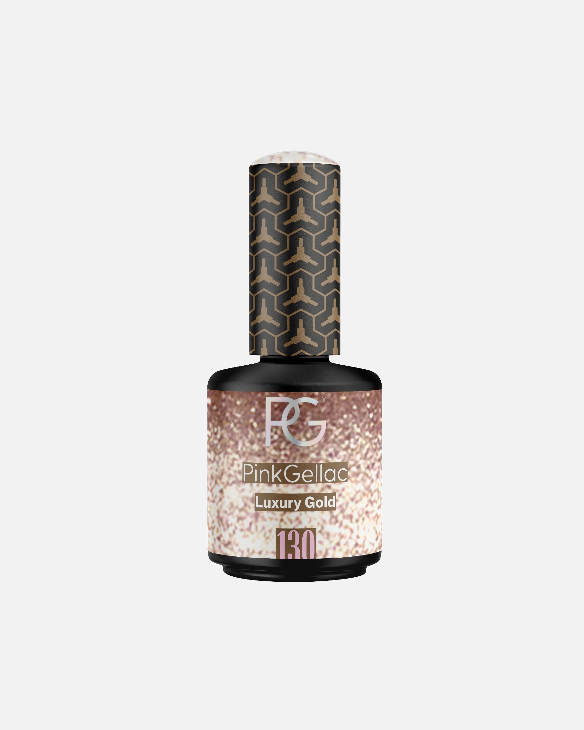 UV-nagellak voor UnisexPink GellacGel Nagellak130 Luxury Gold