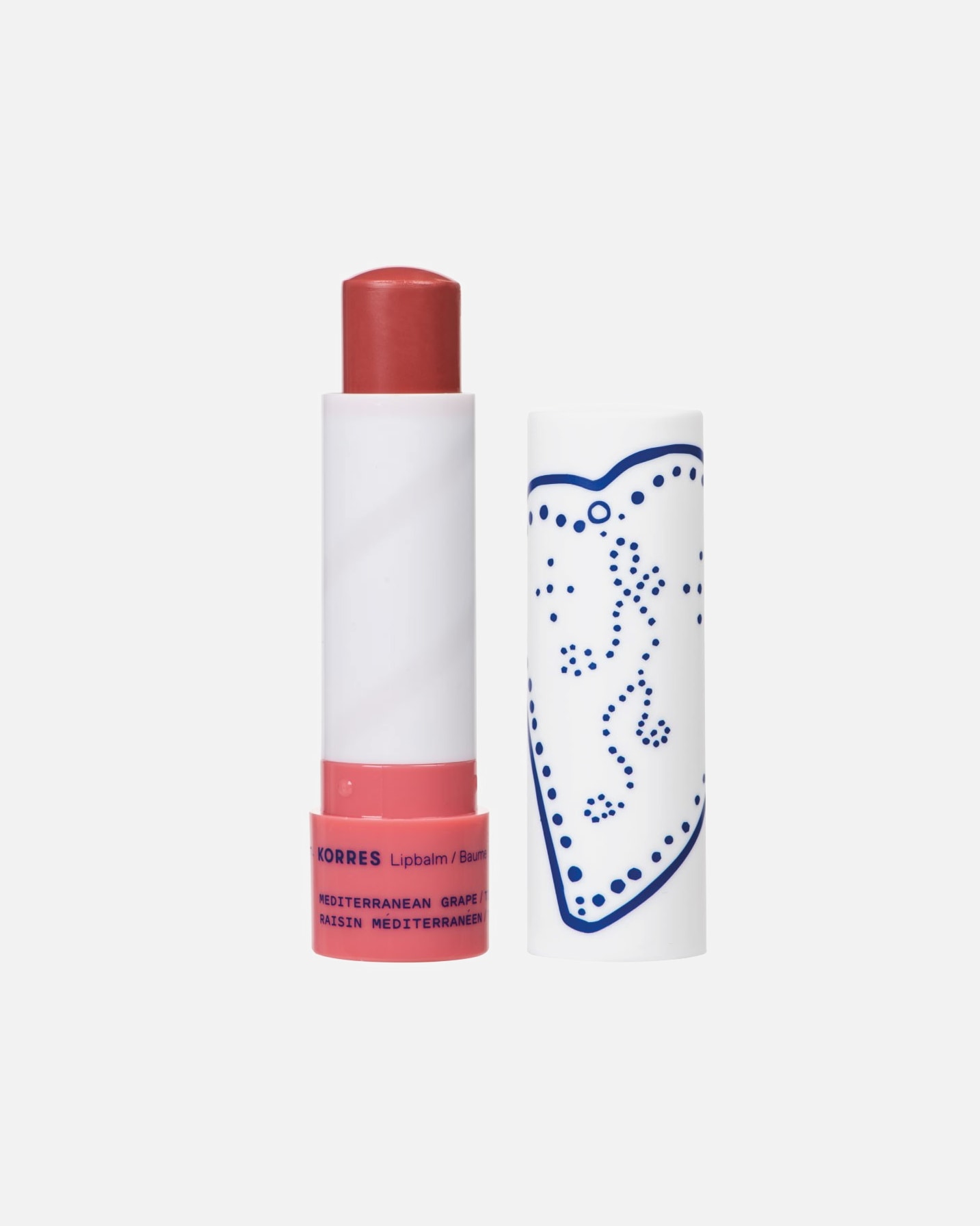 Lippenbalsem voor UnisexKORRESWild Rose Lip BalmNeutral Purple