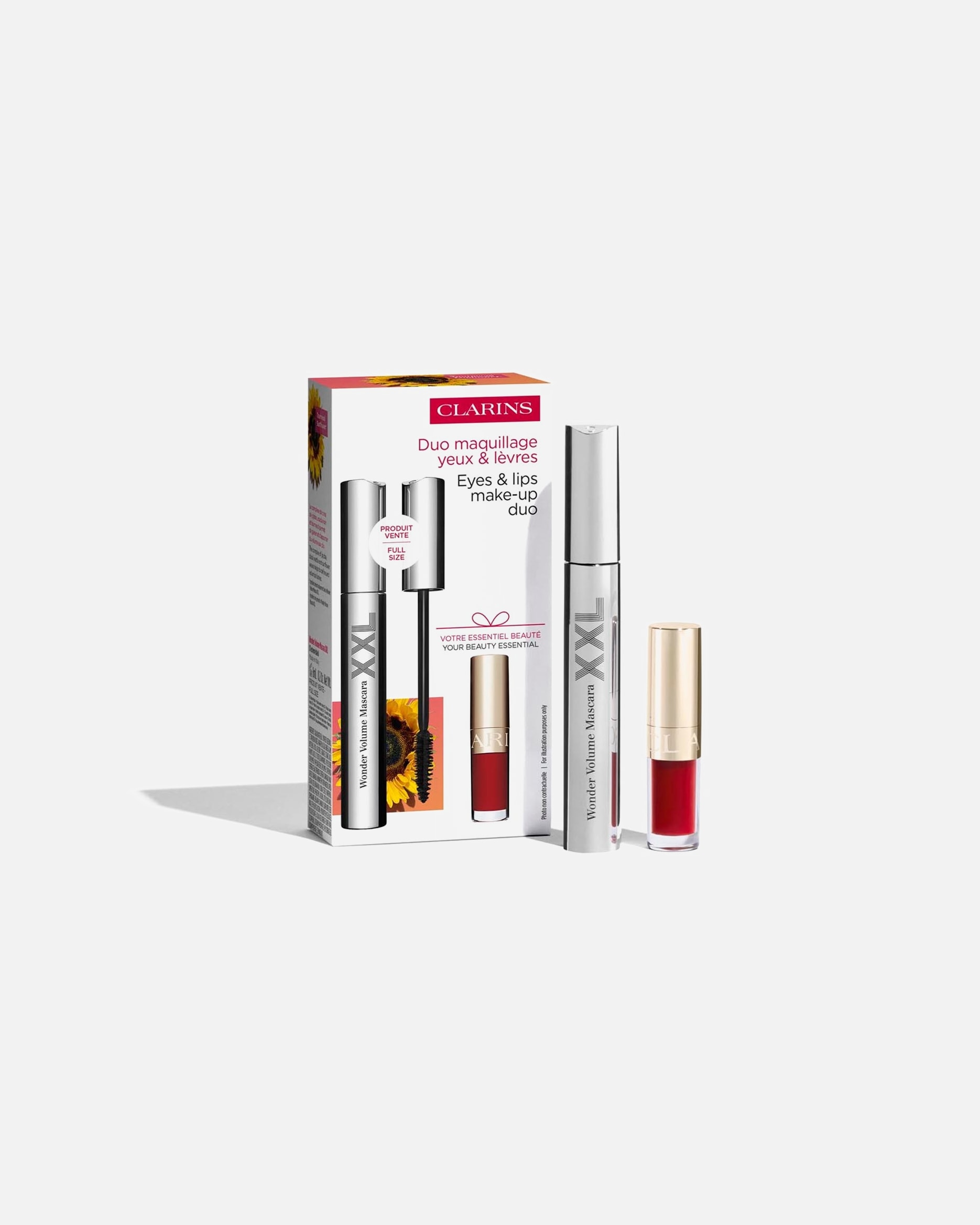 Lip Make-up Set voor ClarinsEyes & Lips Makeup Duo1 stuk