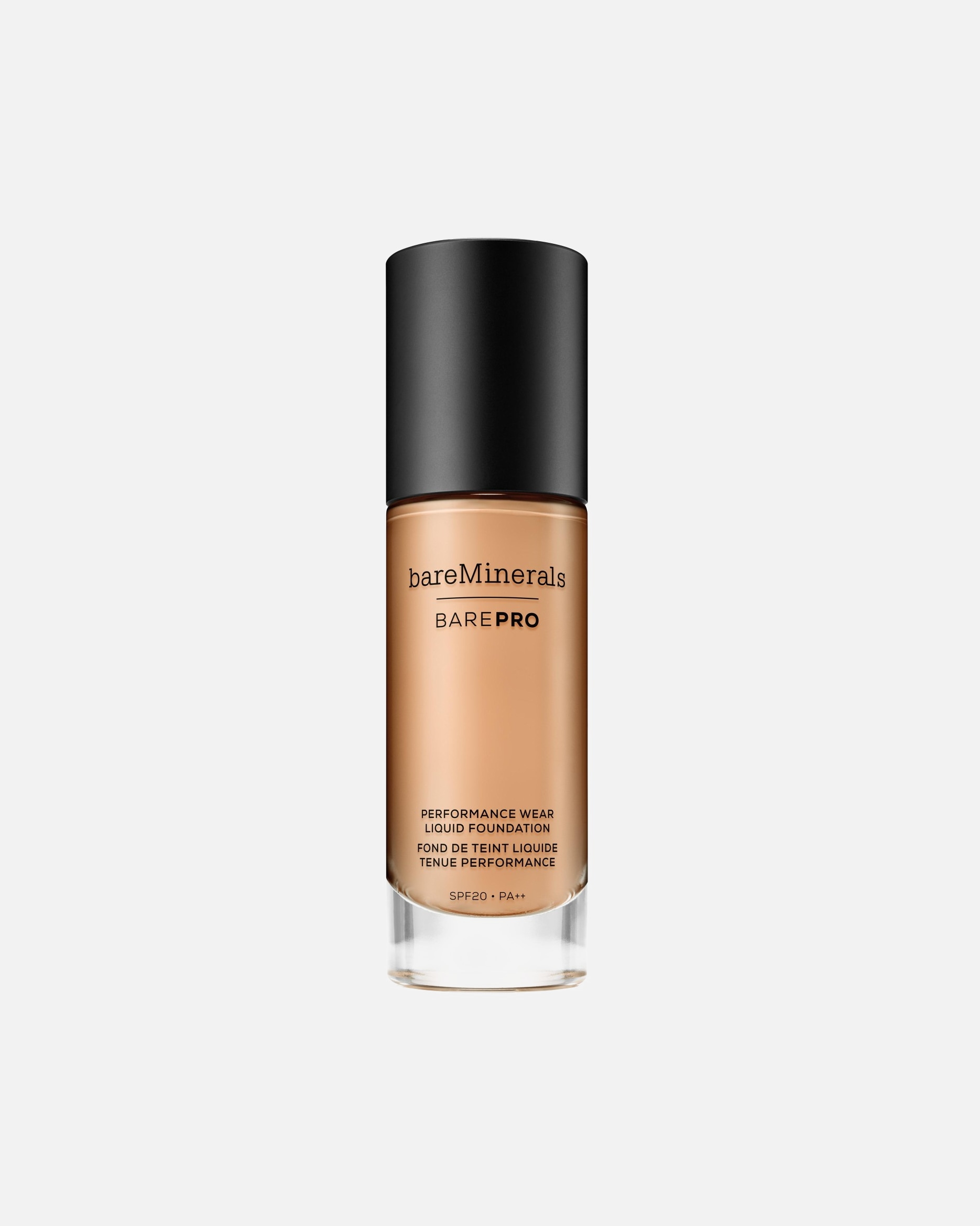 Foundation voor UnisexbareMineralsBAREPRO®Performance Wear Liquid SPF 2018 - PECAN