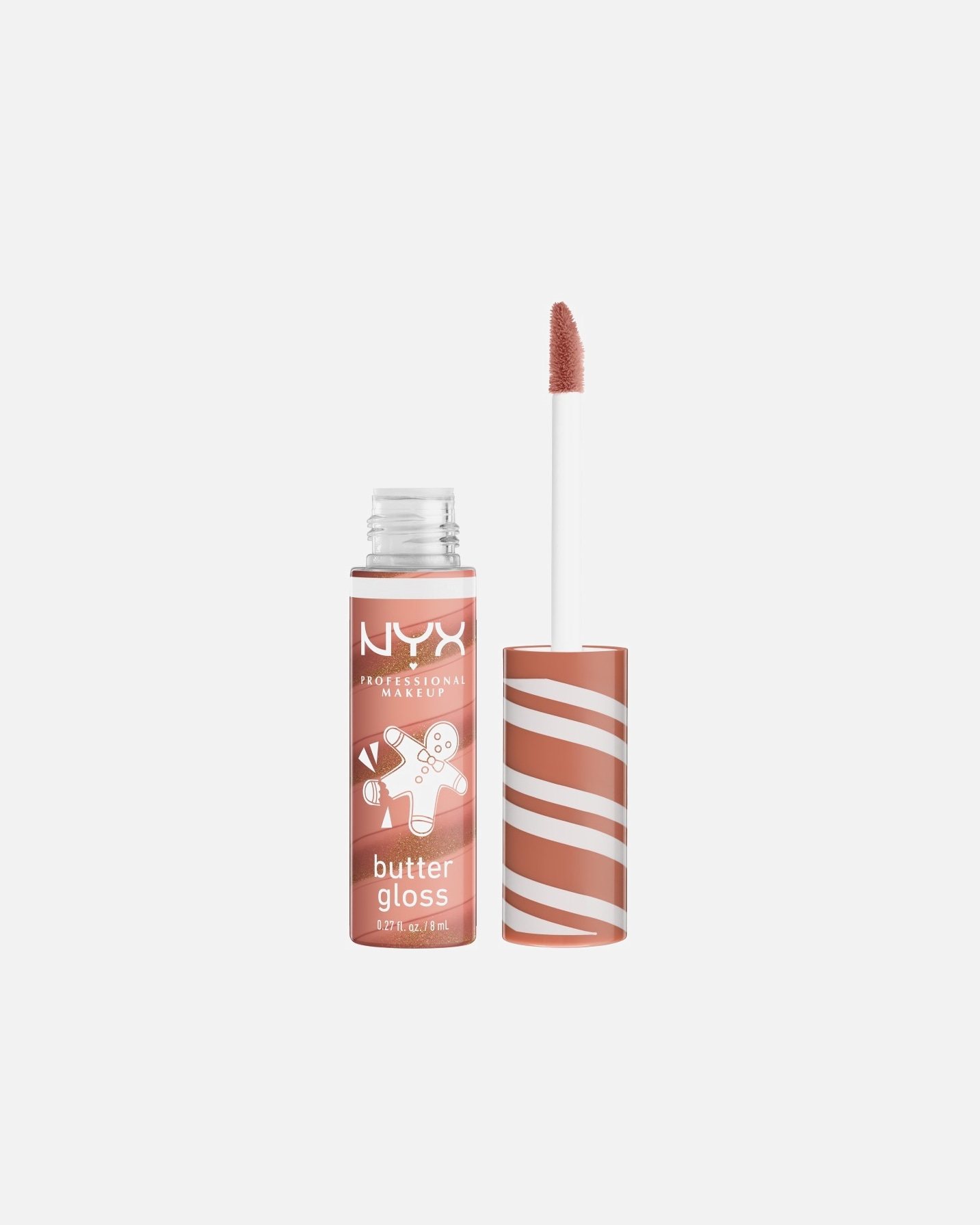 Lip Gloss voor UnisexNYX Professional MakeupHoliday CollectionButter Gloss SwirlSugar Cookie Swirl