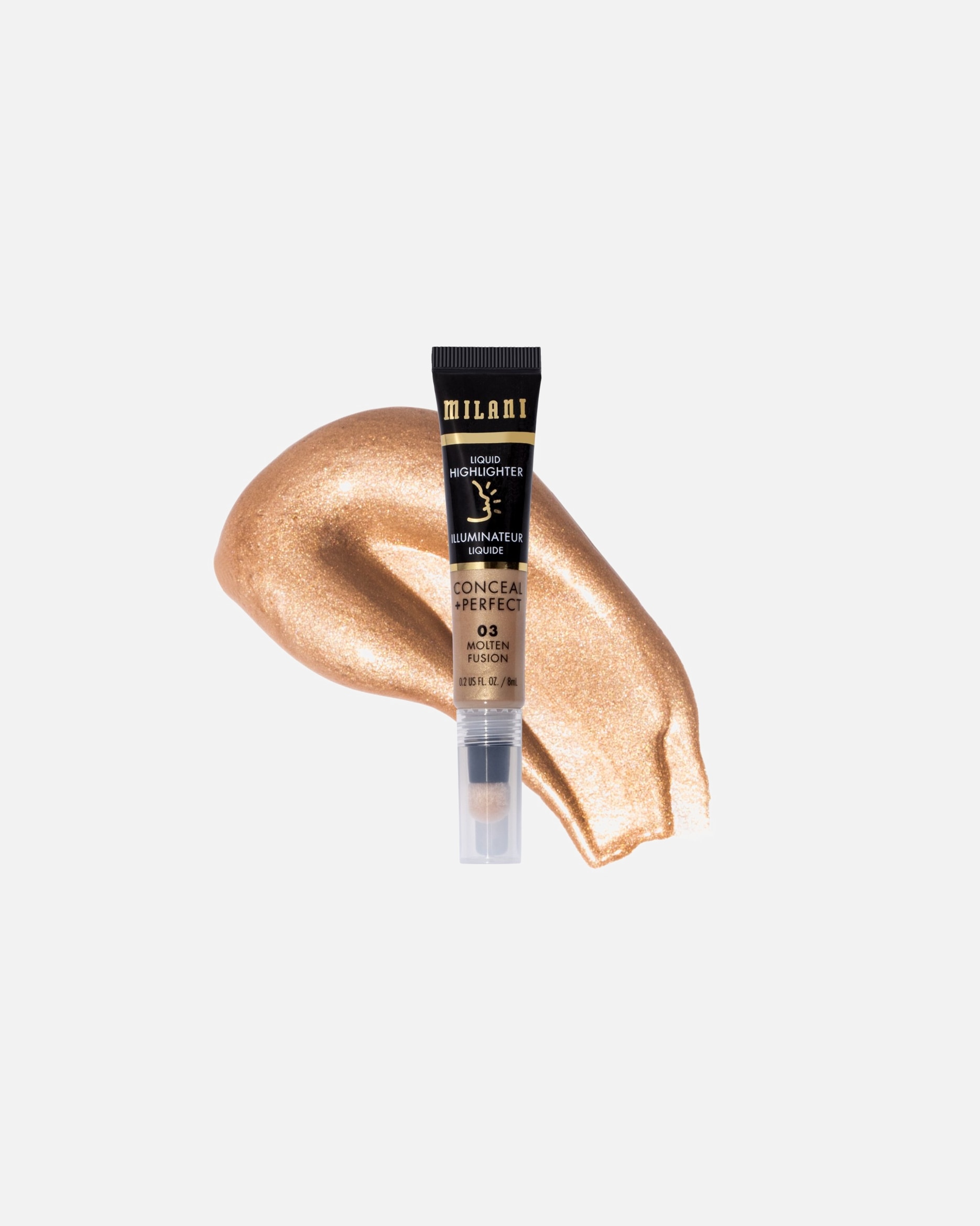 Embellisseur de teint pour FemmeMilaniConceal + Perfect Liquid Highlighter03 - MOLTEN