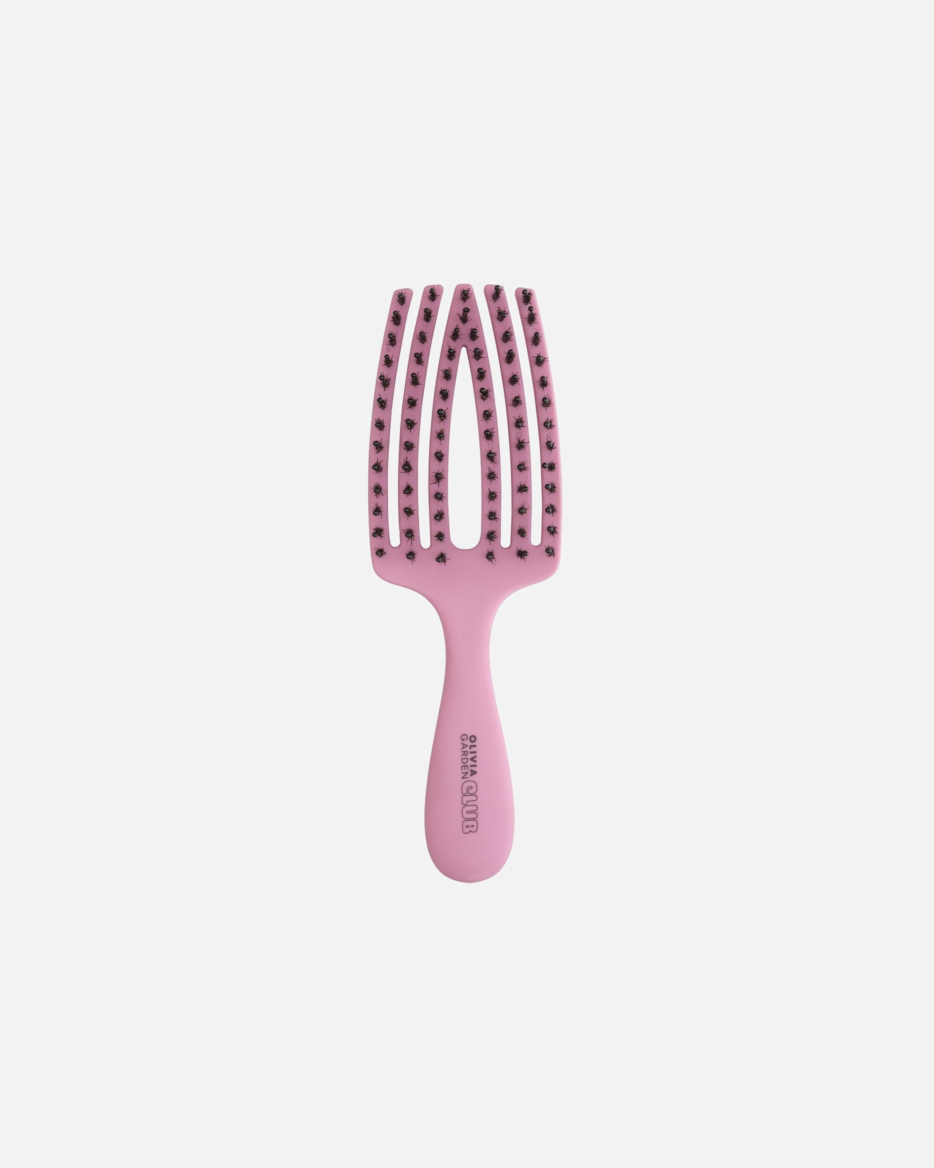 Styling accessoires voor UnisexOlivia Garden ClubTHE NOMAD - Detangling & Shine FingerbrushPINK
