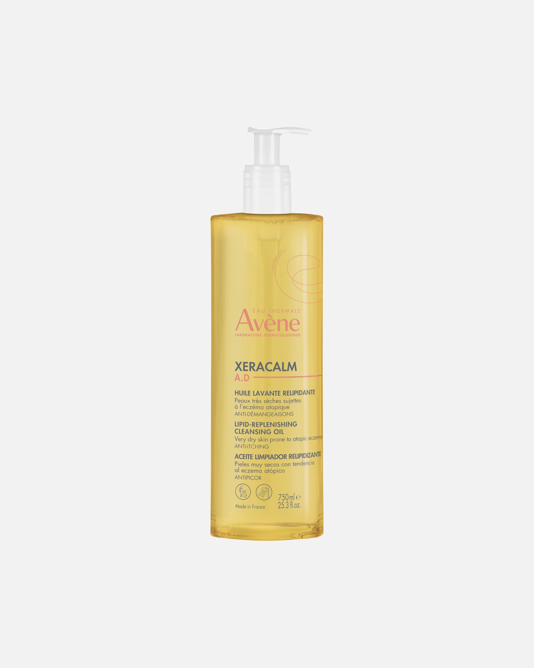 Douche olie voor UnisexAvèneXeraCalmA.D Lipid-Replenishing Cleansing Oil750 ml