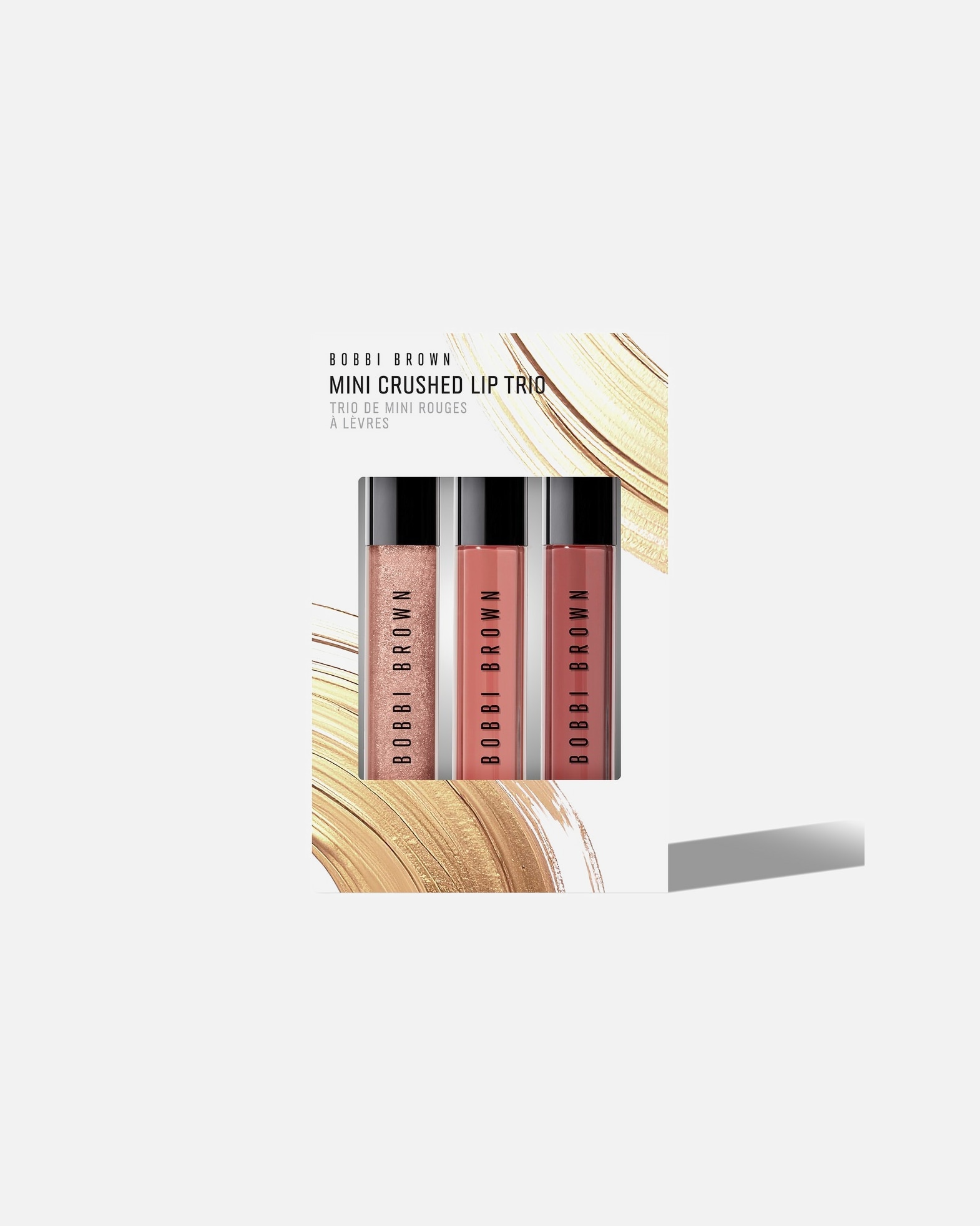 Lip Make-up Set voor UnisexBobbi BrownXMASSMini Crushed Lip Trio Lippenset1 stuk