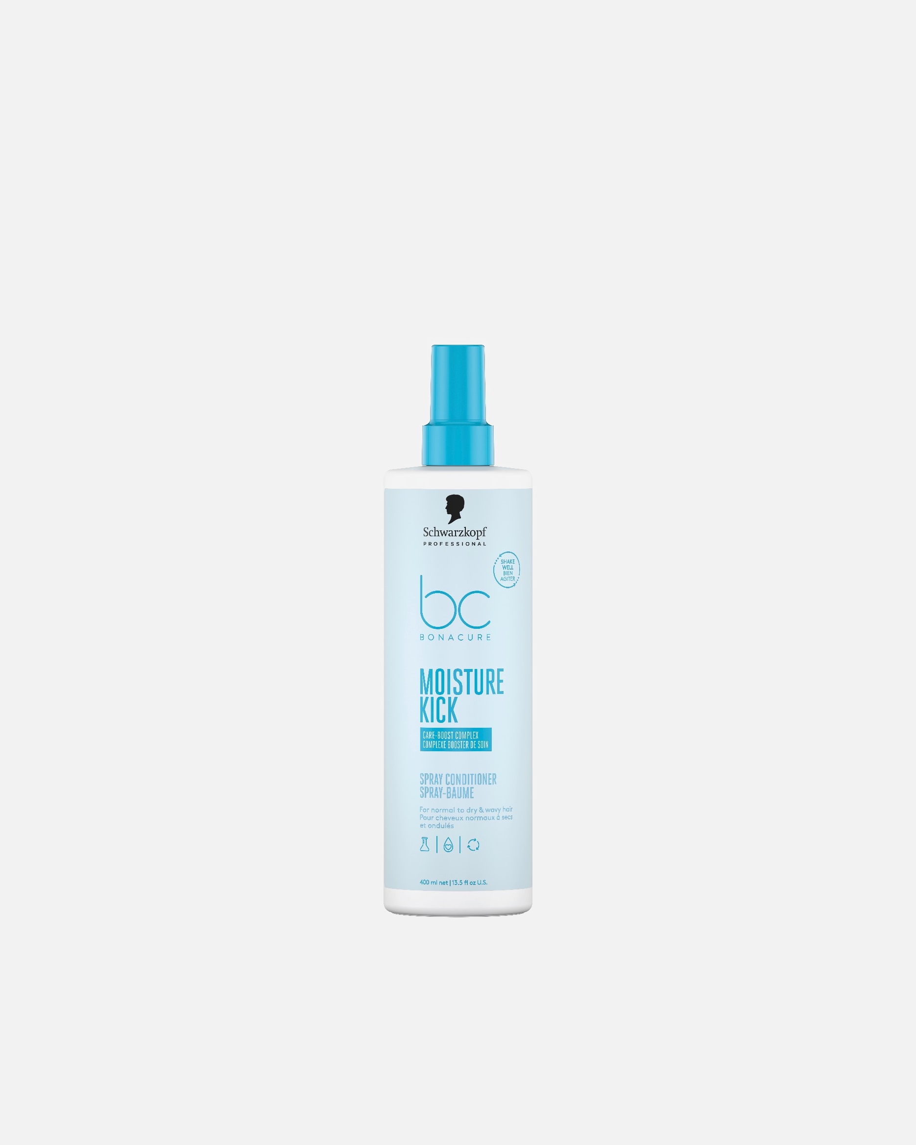 Leave-In-Conditioner voor UnisexSchwarzkopf ProfessionalBC BONACURE Hyaluronic Moisture KickVocht Kick Spray400 ml