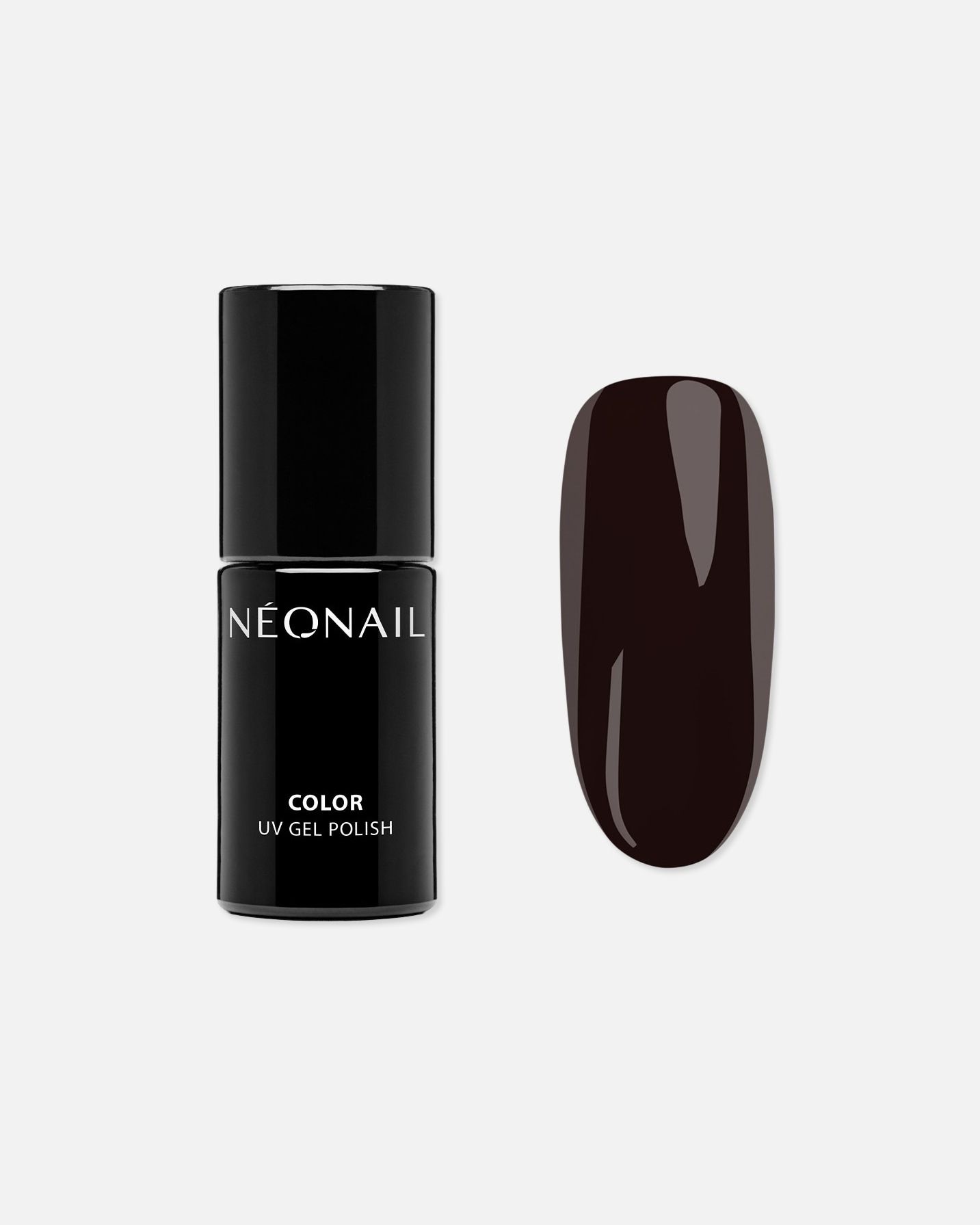 Nagellak voor UnisexNEONAILGellak KleurenUV Gel PolishDark Obsidian