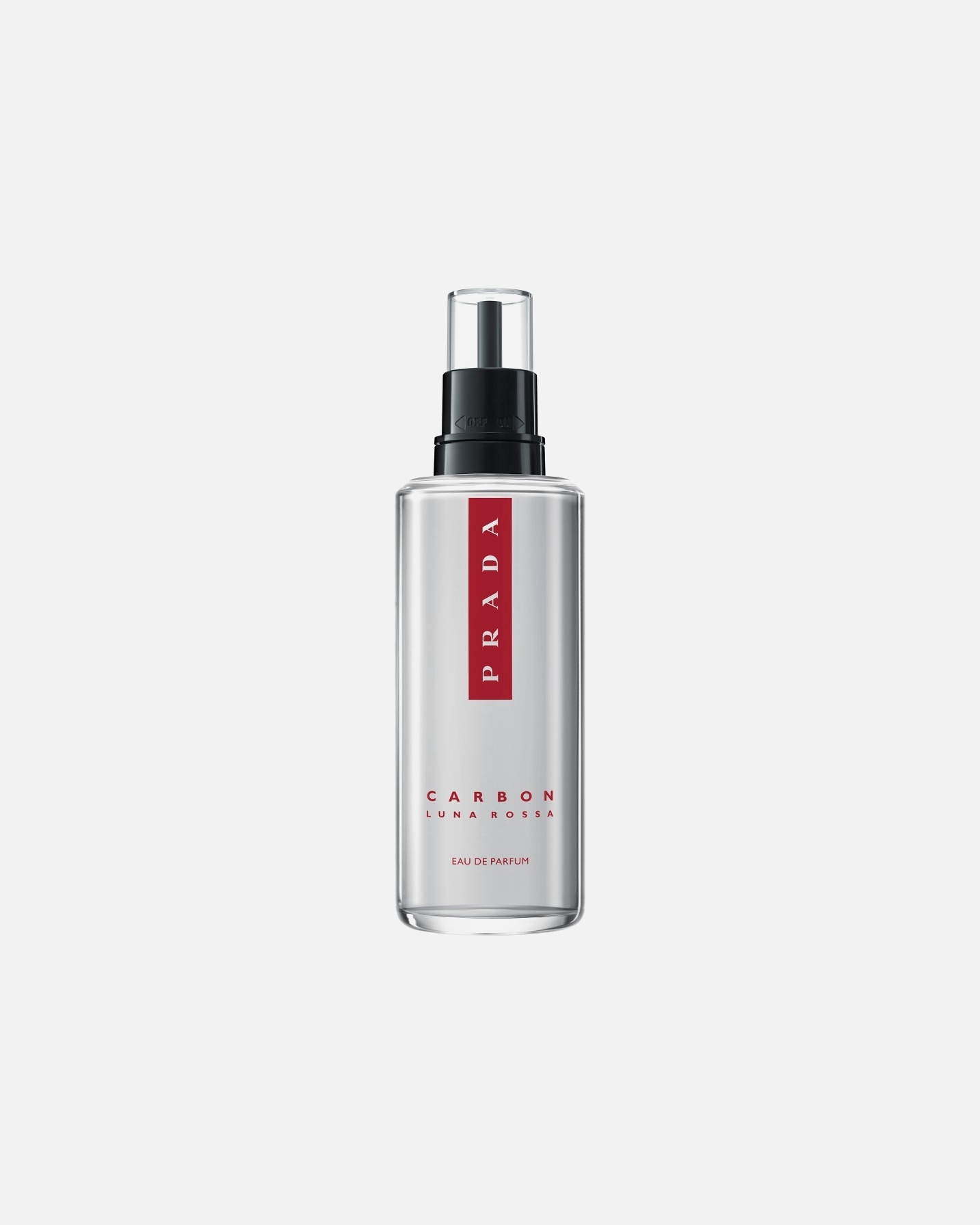 Eau de parfum pour UnisexePradaLuna RossaCarbon150 ml - Recharge