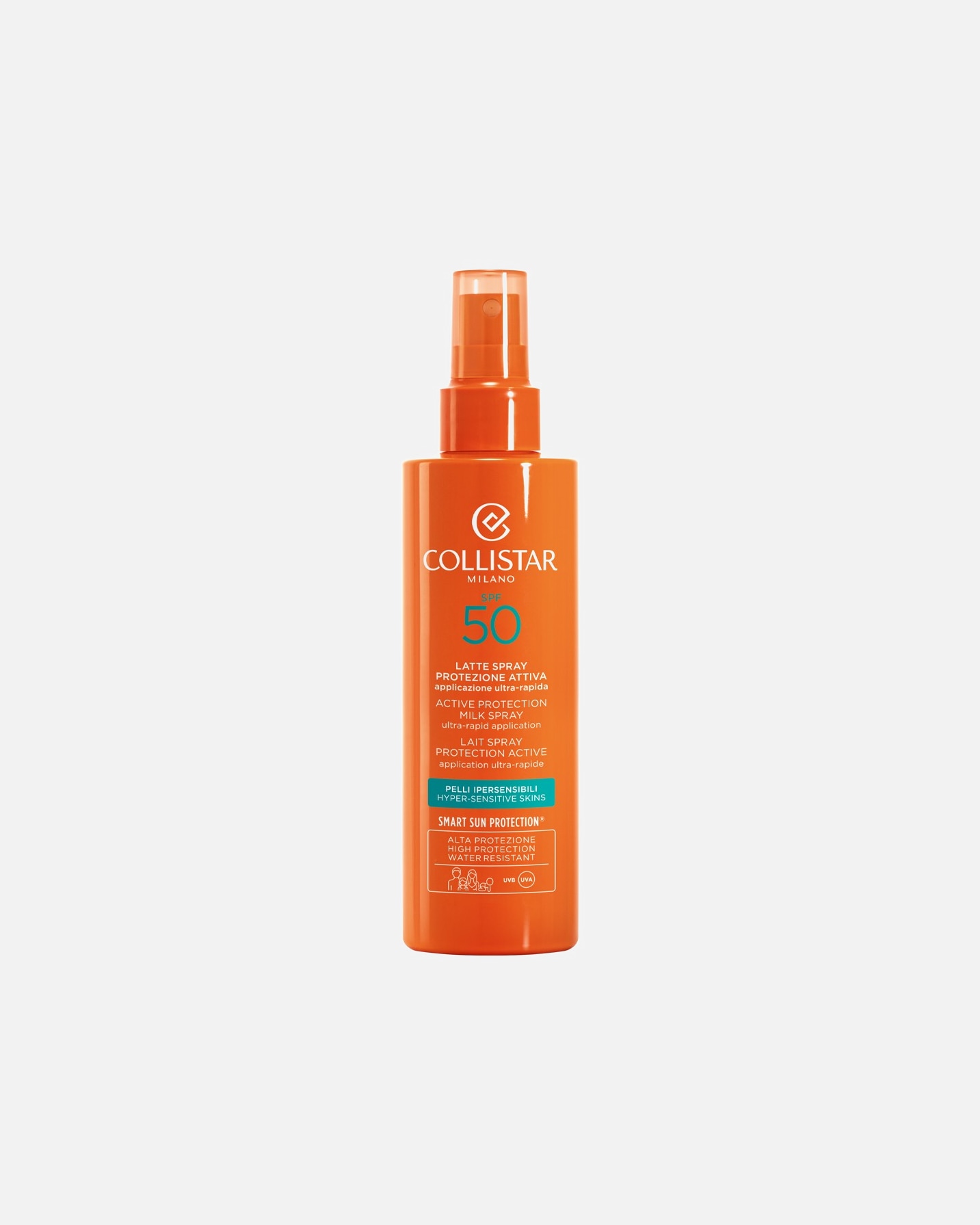 Zonnespray voor UnisexCollistarSupertanningActive Protection Milk Spray SPF 50200 ml