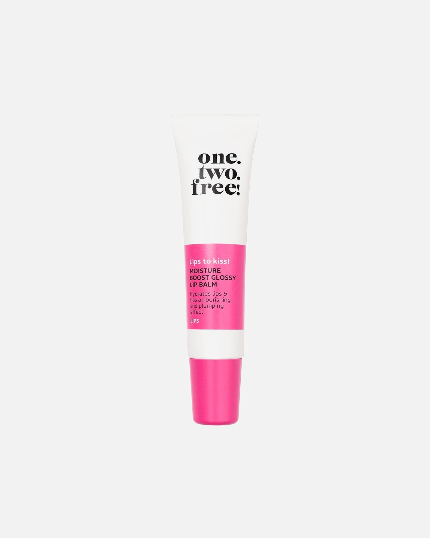 Lippenbalsem voor Unisexone.two.free!Moisture Boost Glossy Lip Balm04 Rising Red