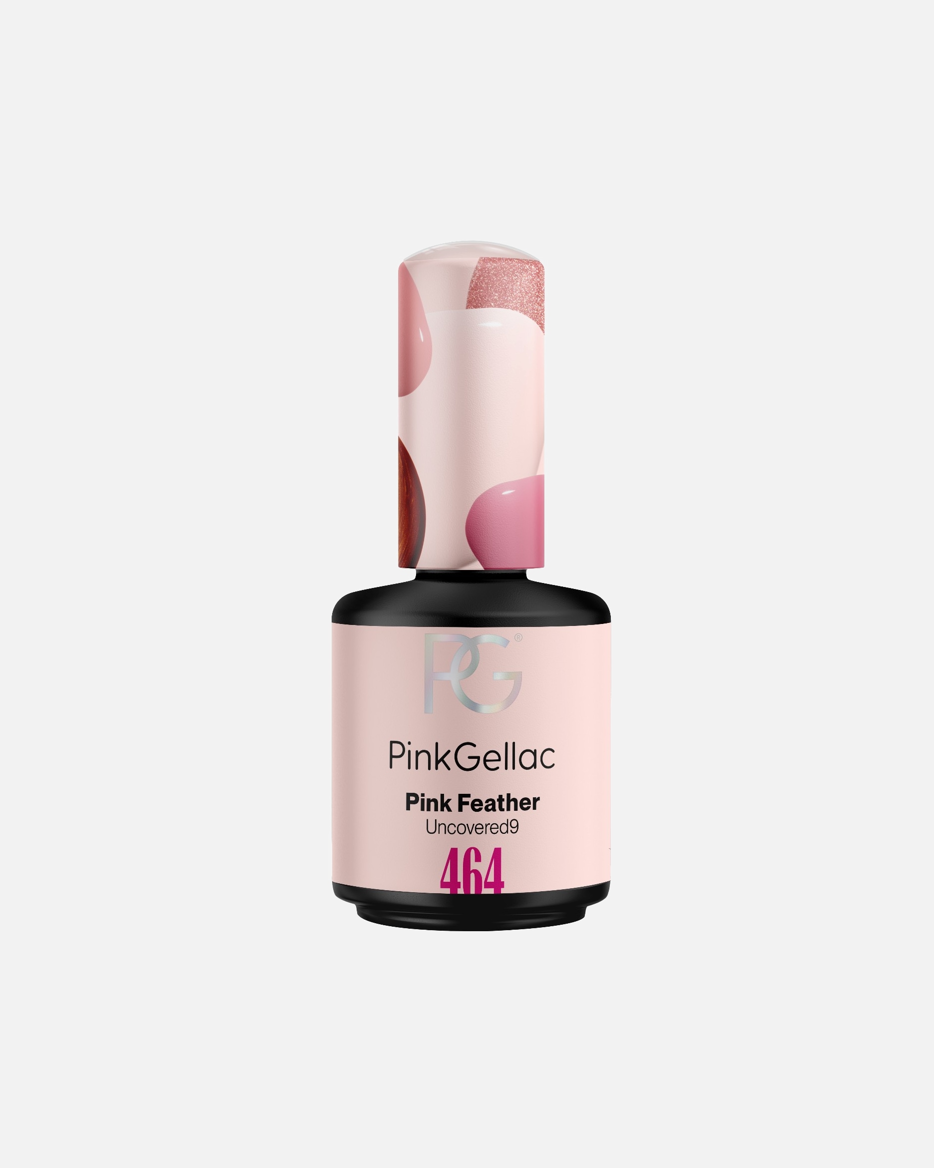 UV-nagellak voor UnisexPink GellacGel Nagellak464 Pink Feather