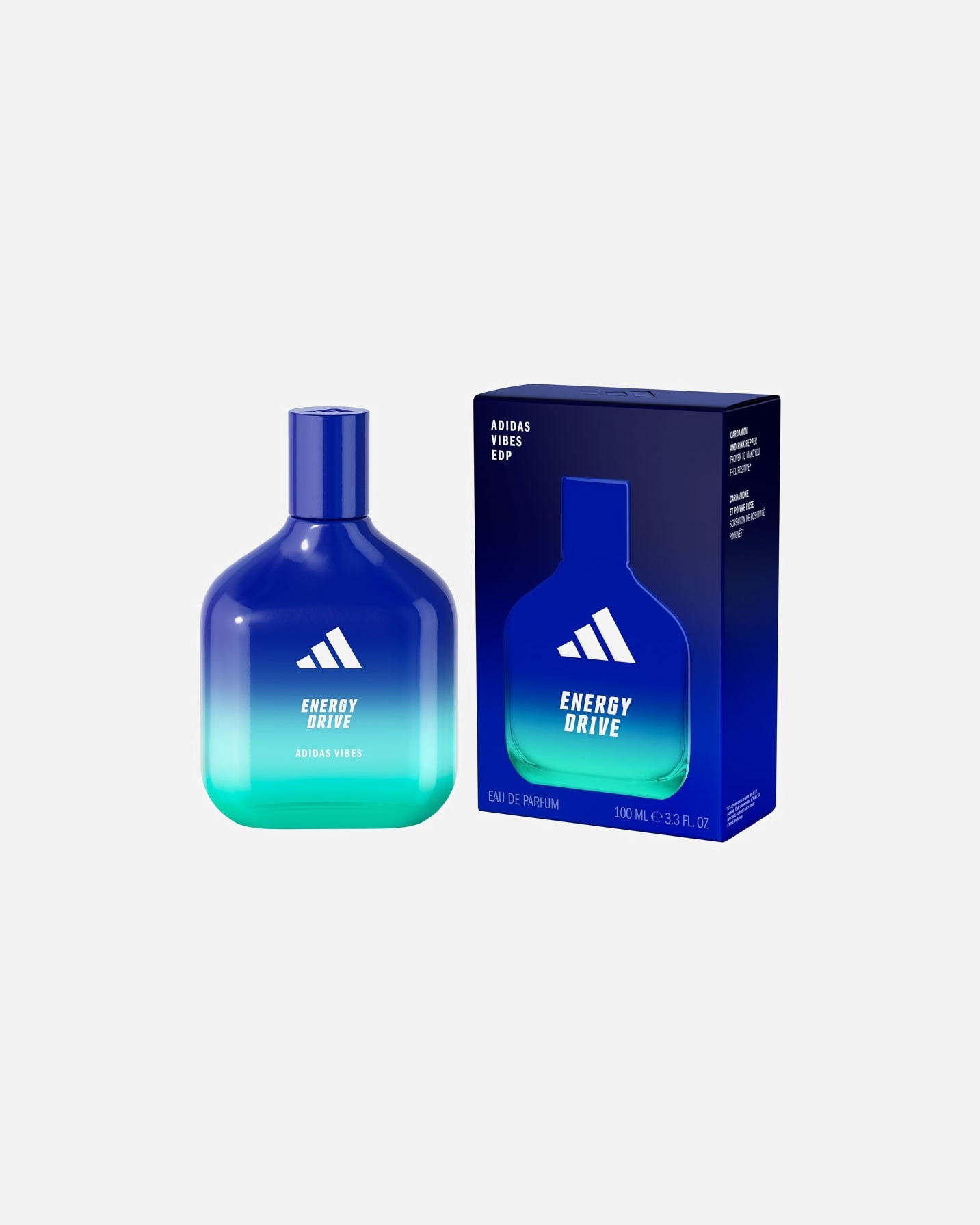 Eau de parfum voor UnisexadidasVibesEnergy Drive100 ml