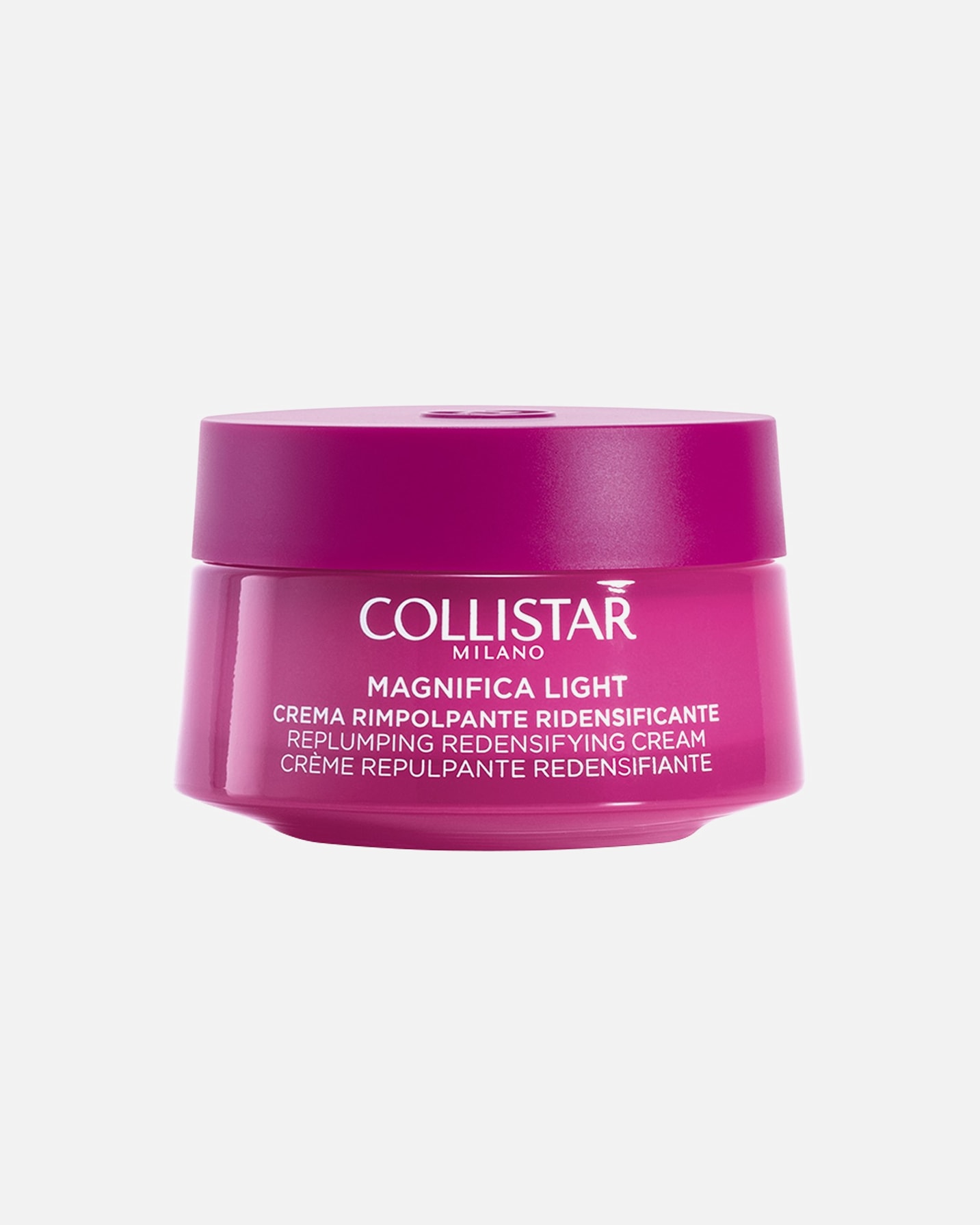 Nachtcrème voor UnisexCollistarMagnificaLight Replumping RedensLight Replumping Redensifying Creamifying Cream Face And Neck50 ml
