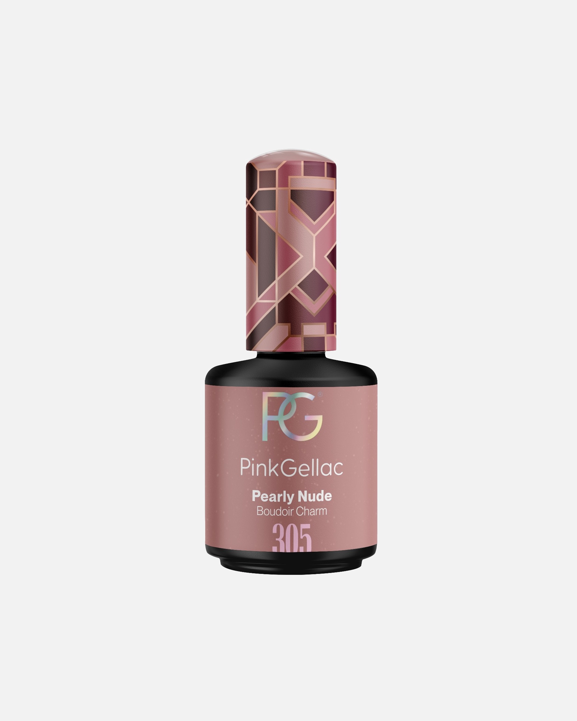 UV-nagellak voor UnisexPink GellacGel Nagellak305 Pearly Nude