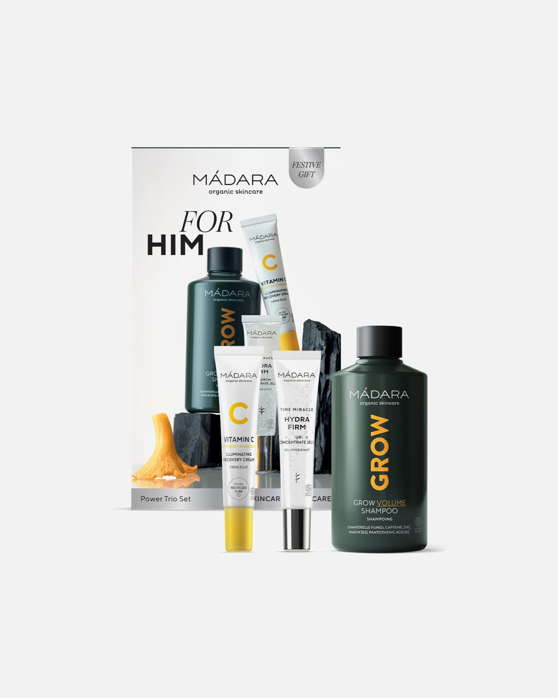 Coffret soin visage pour UnisexeMadaraFor Him Power Trio Gift Coffret0
