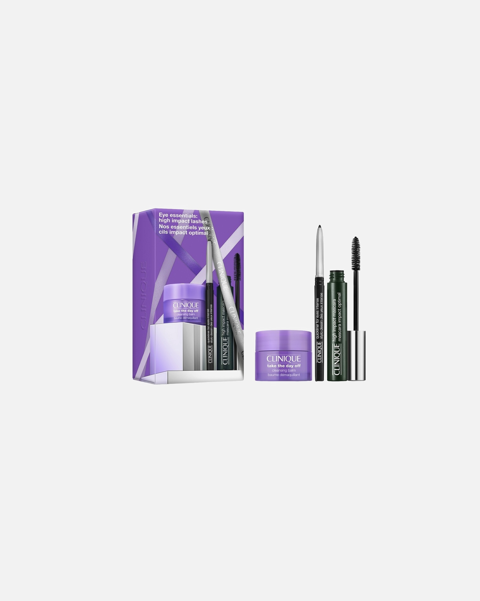 Coffret de maquillage pour les yeux pour UnisexeCliniqueHigh ImpactEye Essentials1 unité
