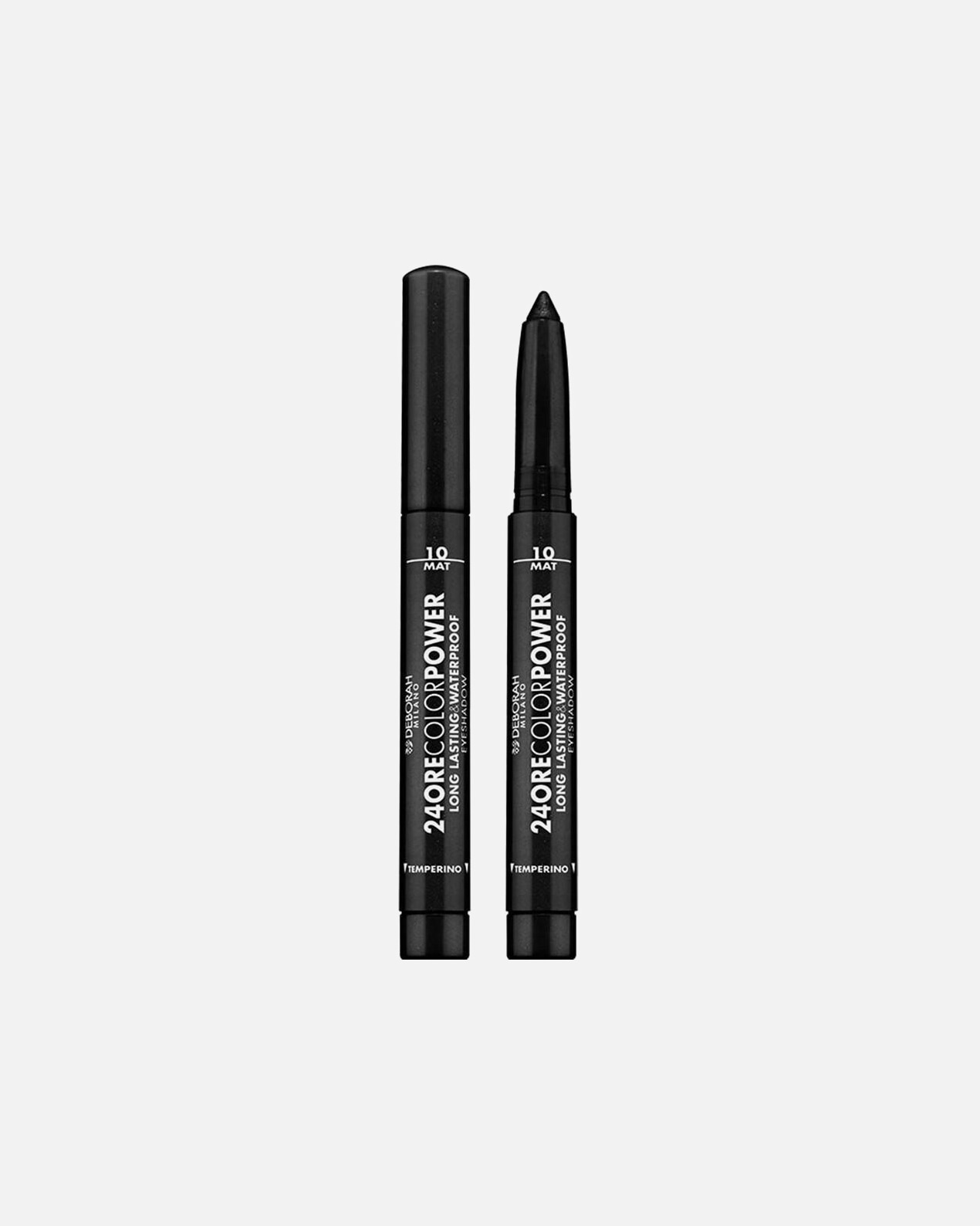 Oogschaduw voor UnisexDeborah MilanoDefault Brand Line24Ore Color Stick10 - MAT BLACK