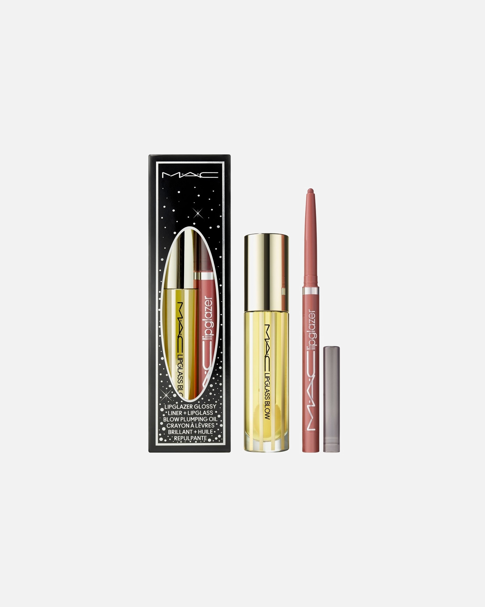 Coffret de maquillage pour les lèvres pour UnisexeMAC HolidayPlumping Powerhouses Lip Combo1 unité