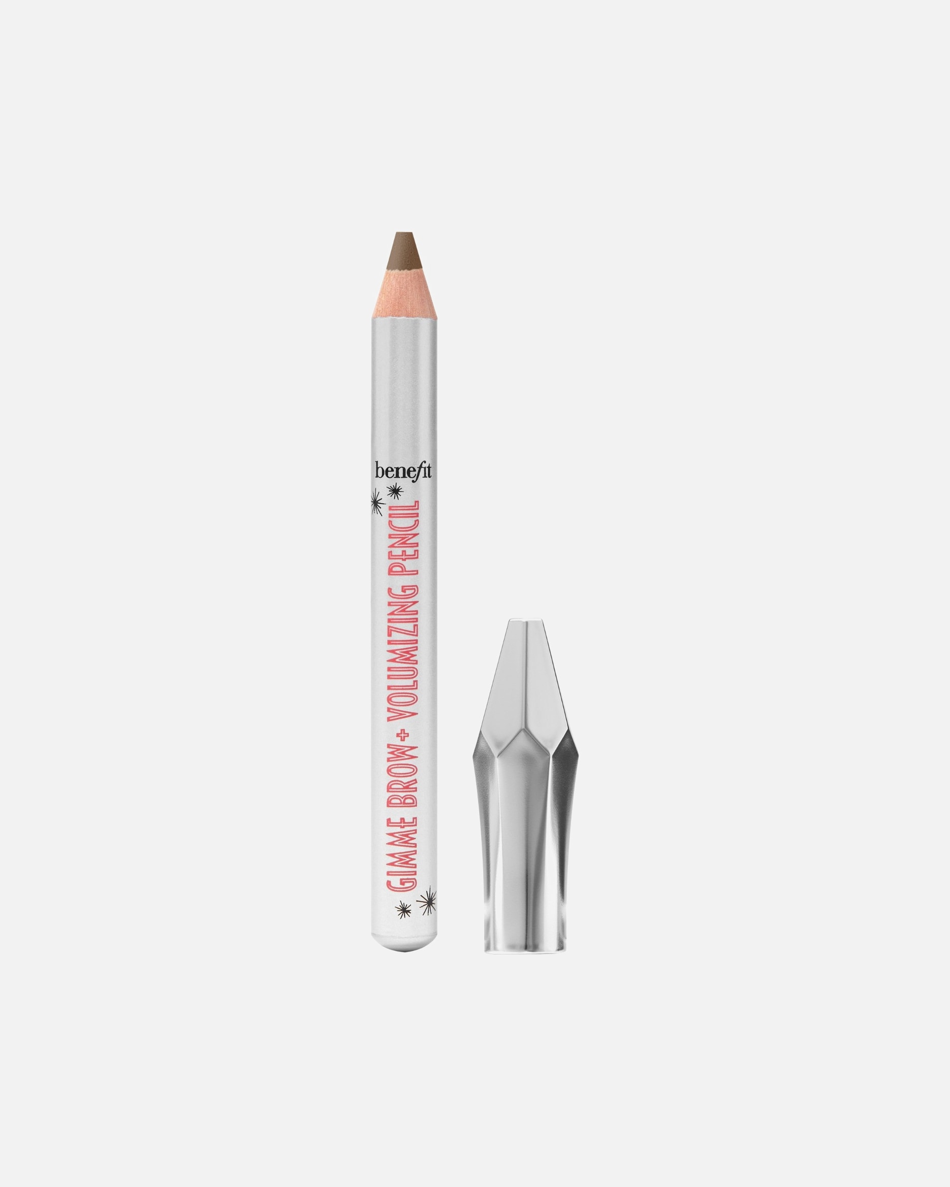 Wenkbrauwpotlood voor UnisexBenefitBrow CollectionGimme Brow+ Volumizing Pencil Mini#4 Warm Deep Brown