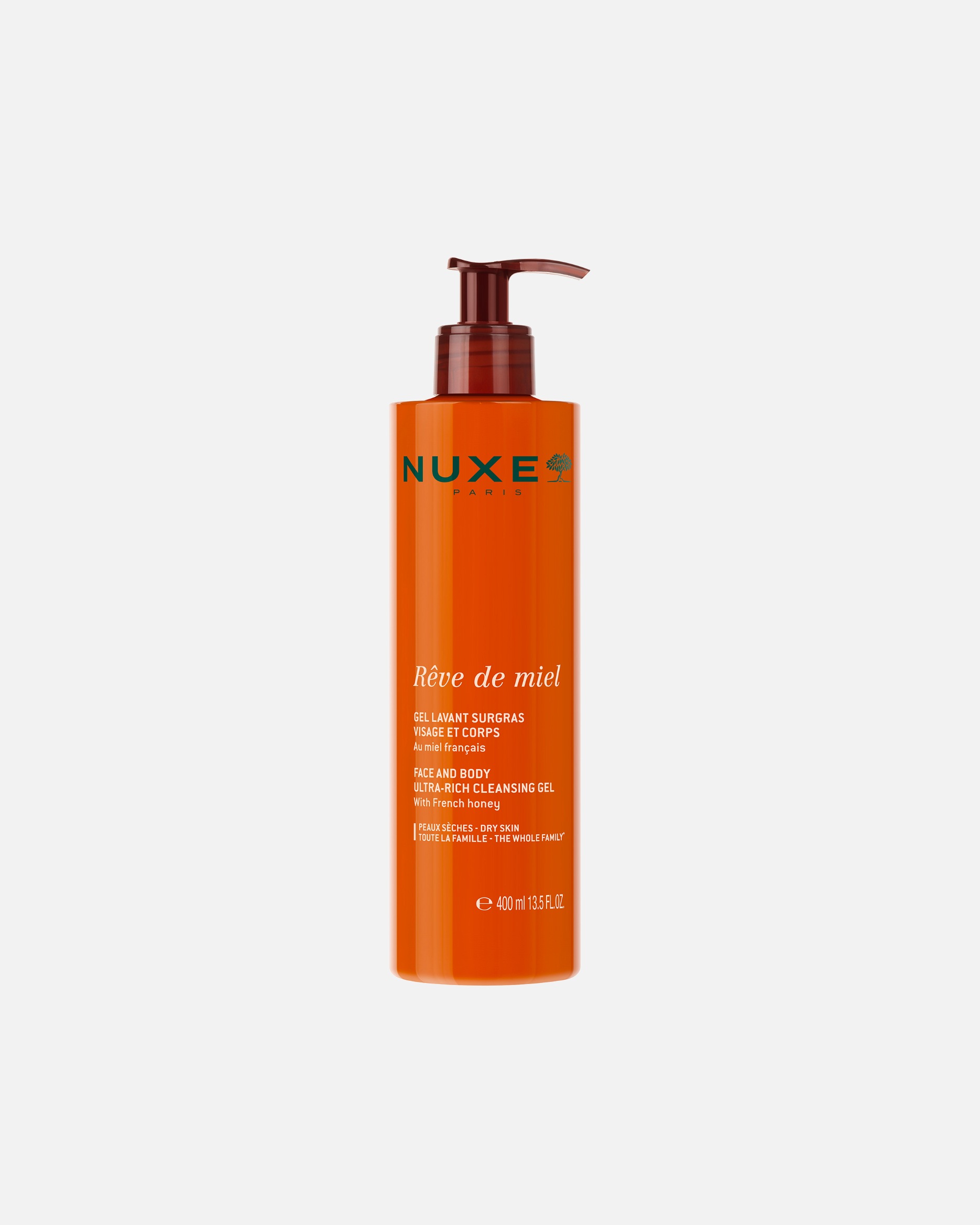 Lichaamsgel voor NUXEReve De Miel®Rêve de Miel® - reinigingsgel voor de droge huid400 ml