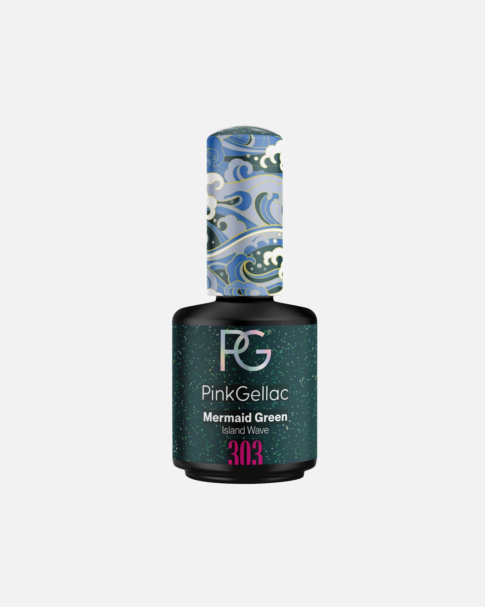 UV-nagellak voor UnisexPink GellacGel Nagellak303 Mermaid Green