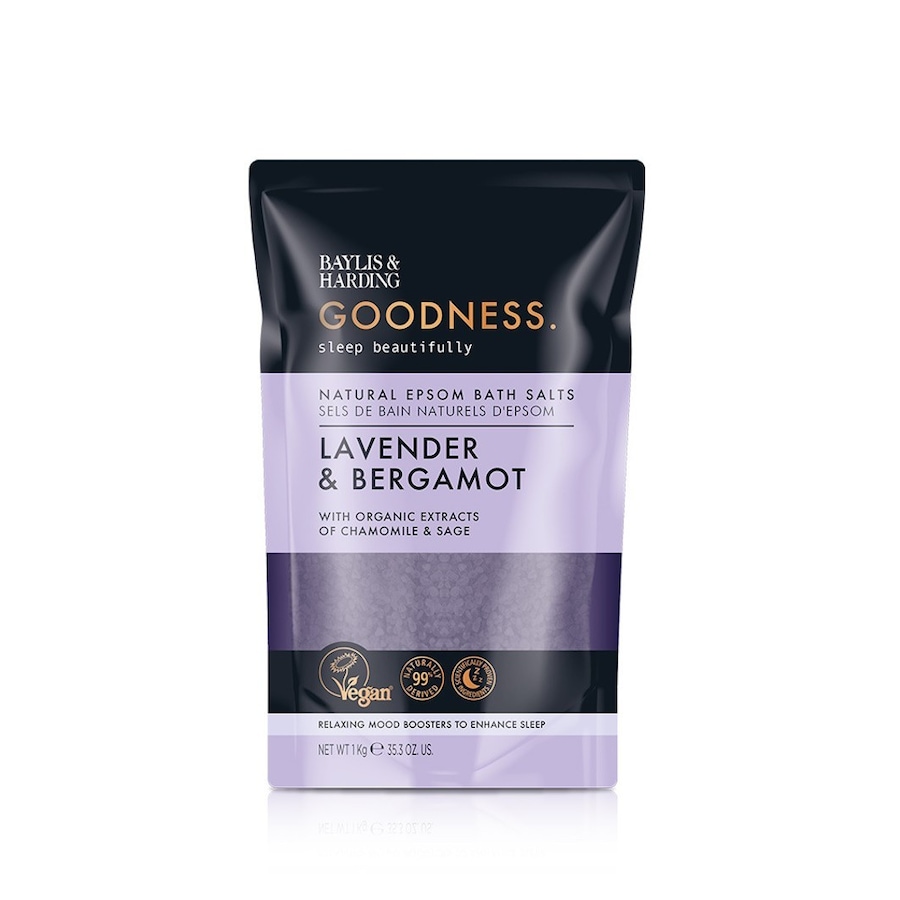 Baylis and Harding Goodness Bath Salts Lavender & Bergamot