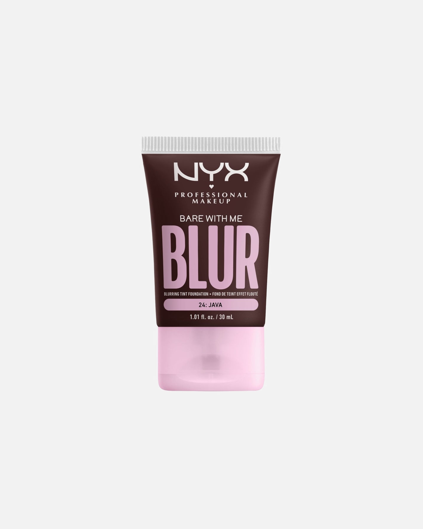 Fond de teint pour UnisexeNYX Professional MakeupBare With Me Blurring Tint Foundation24 - Java