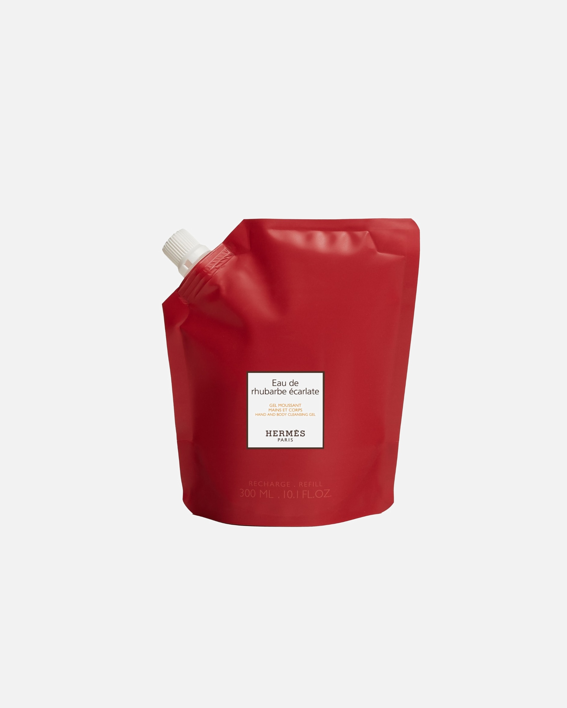 Gel pour le corps pour UnisexeHERMÈSEau de rhubarbe ÉcarlateGel Moussant Mains et Corps200 ml - Recharge