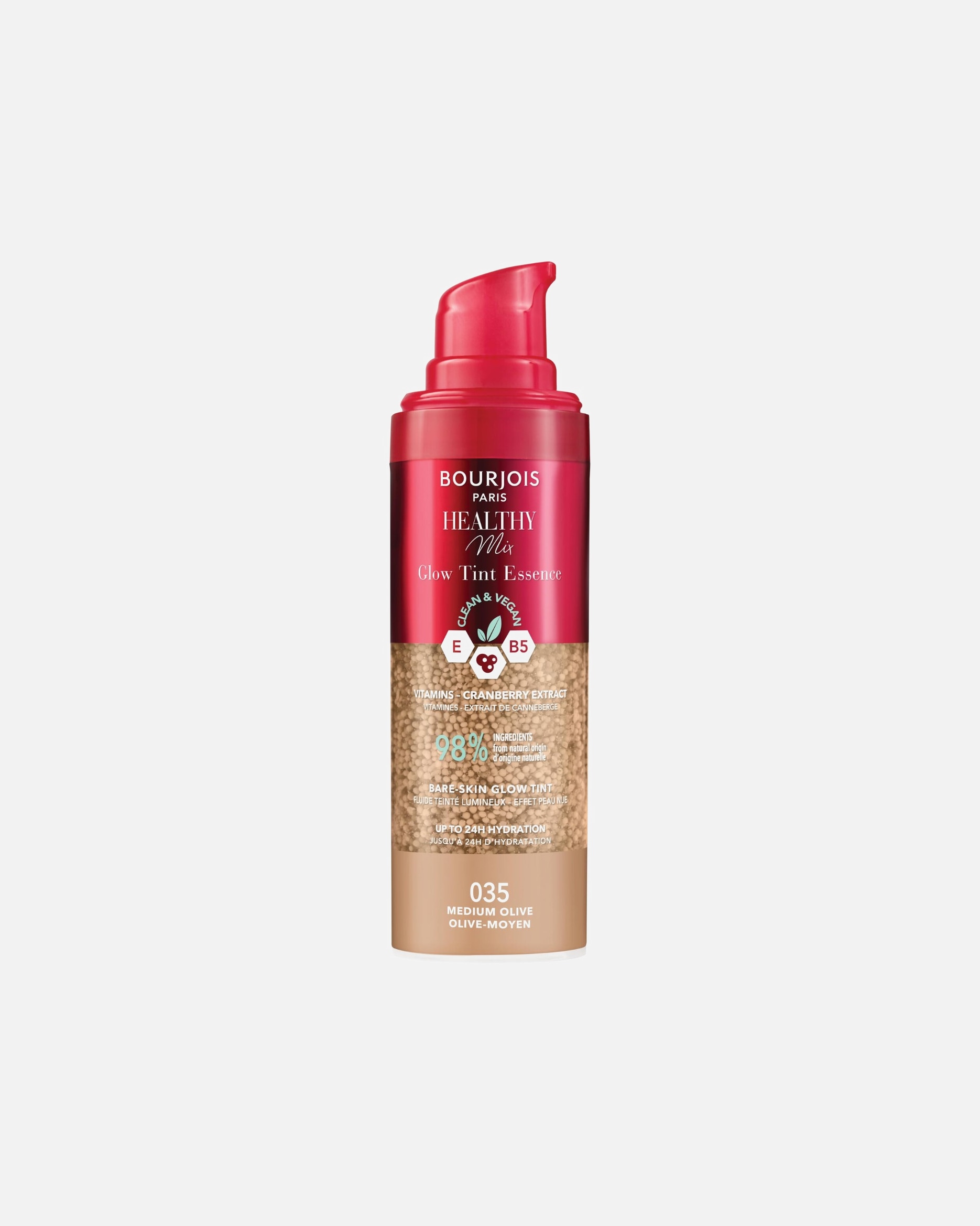 Fond de teint pour UnisexeBourjoisFluide teinté035 Medium Olive