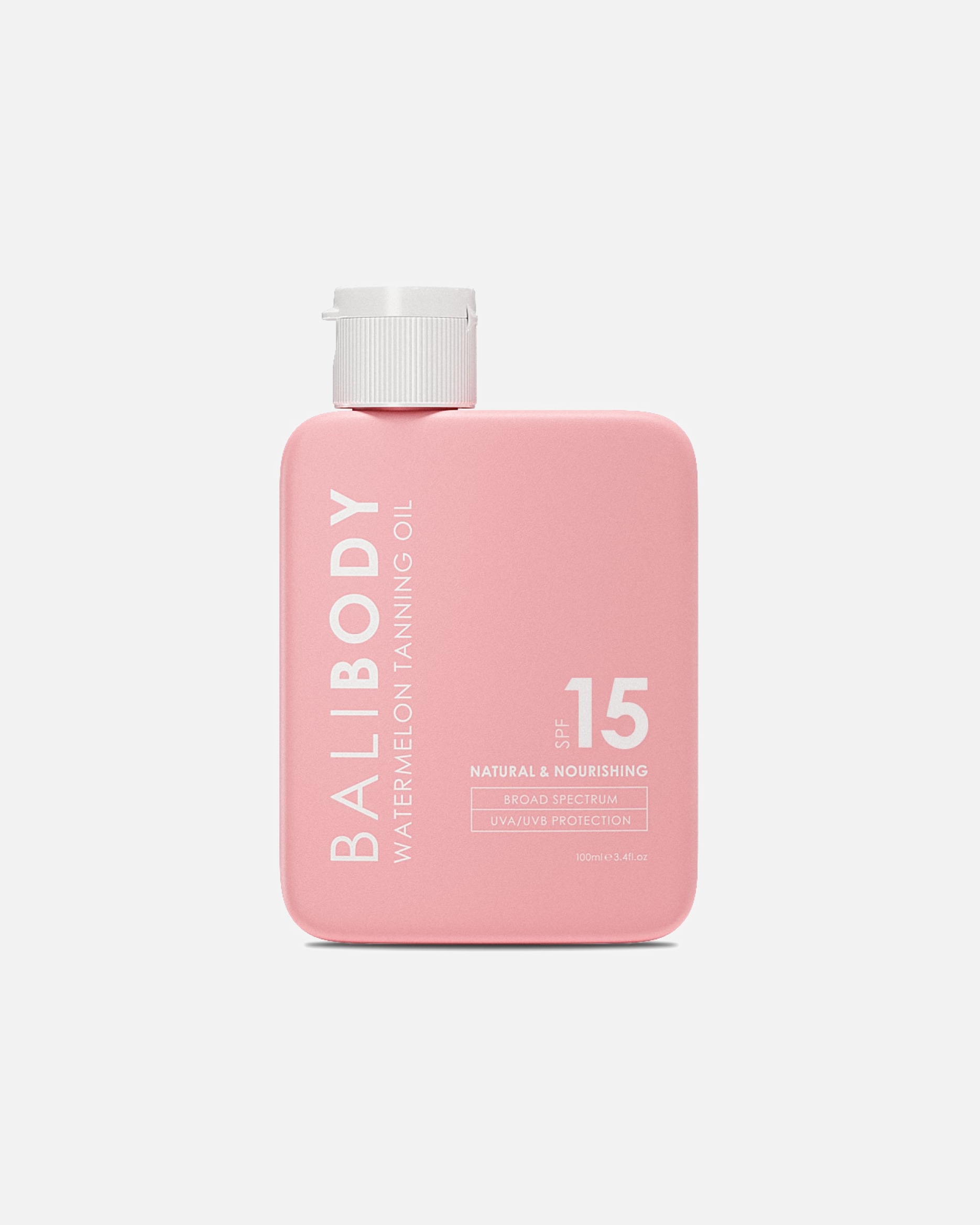 Huile solaire pour UnisexeBali BodyWatermelon Tanning Oil SPF 15100 ml
