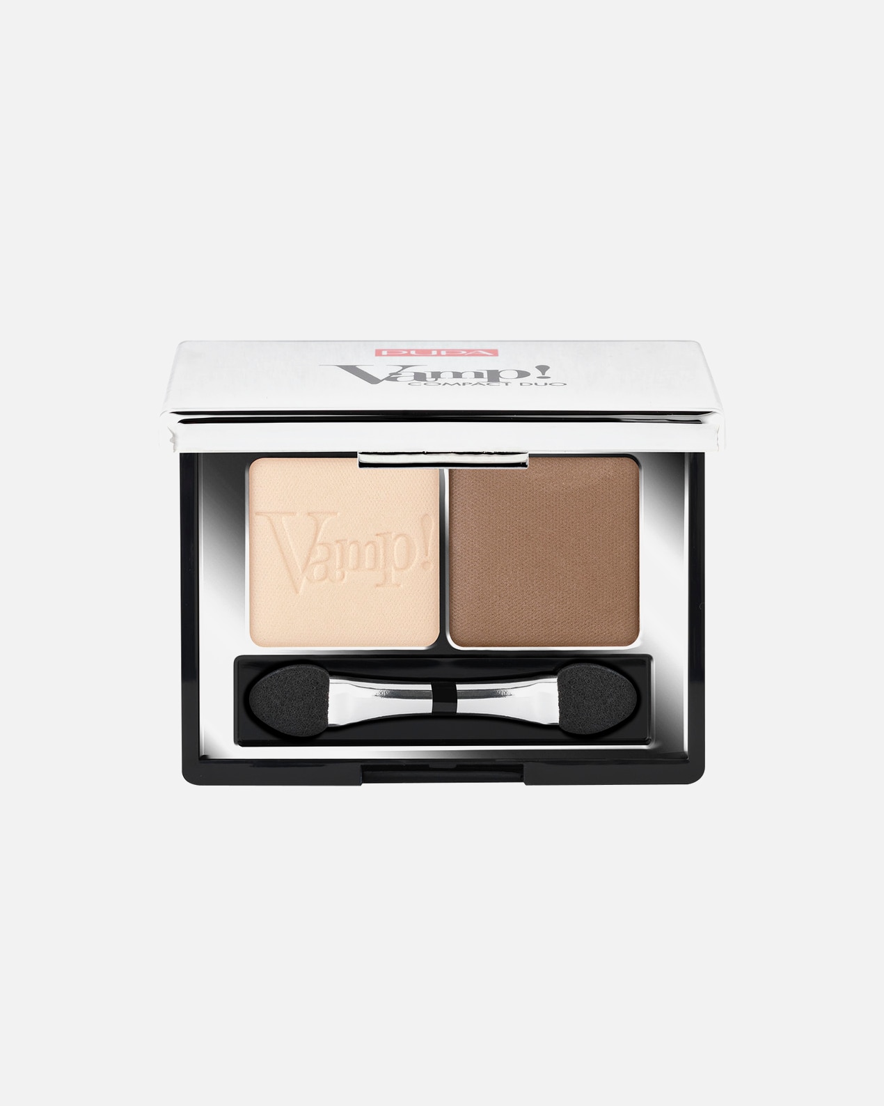 Fard à paupières pour UnisexePUPA MilanoVamp! Compact Duo EyeshadowMilk Chocolate