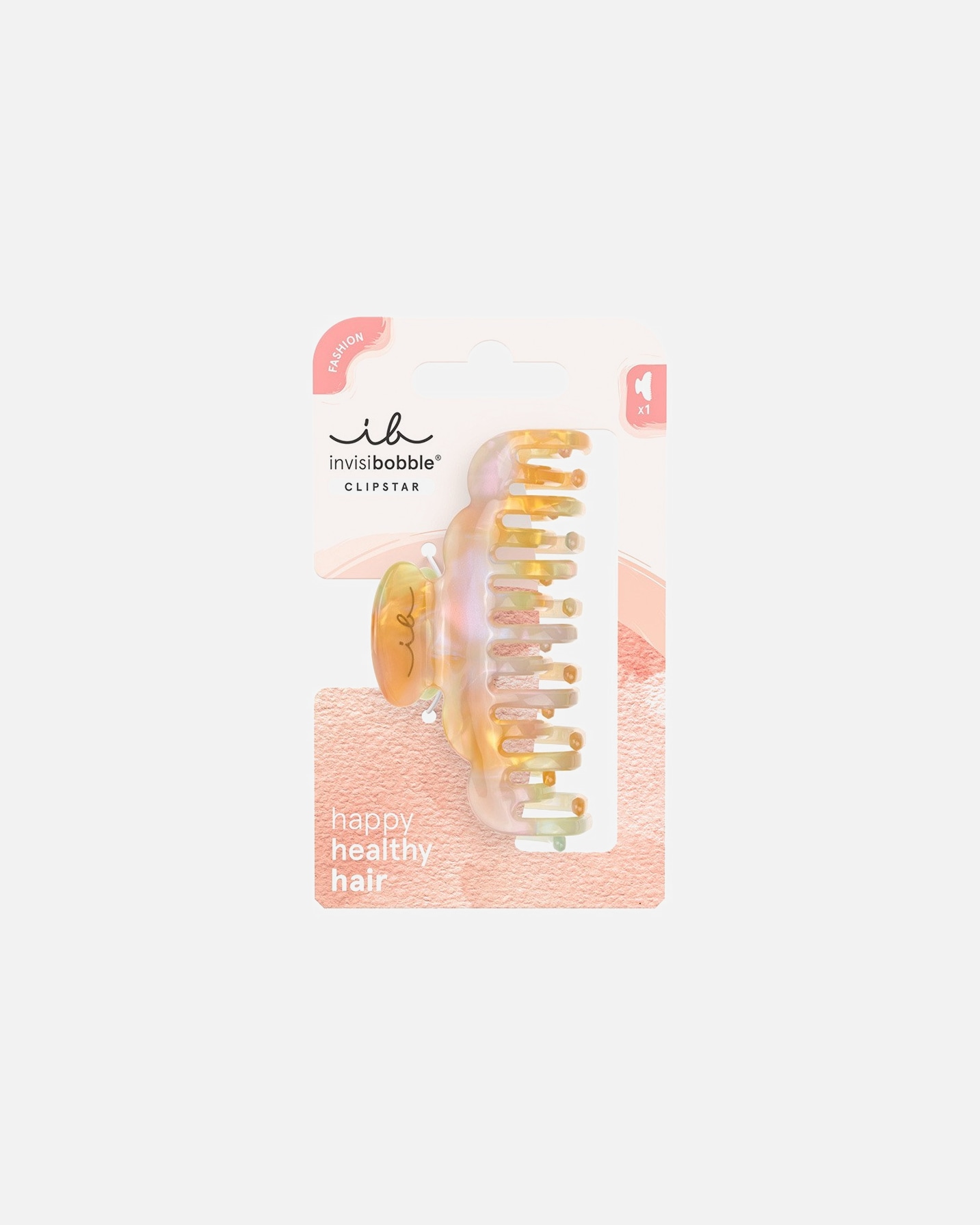 Pince à cheveux pour FemmeInvisibobbleClipstarPastel Prism1 unité