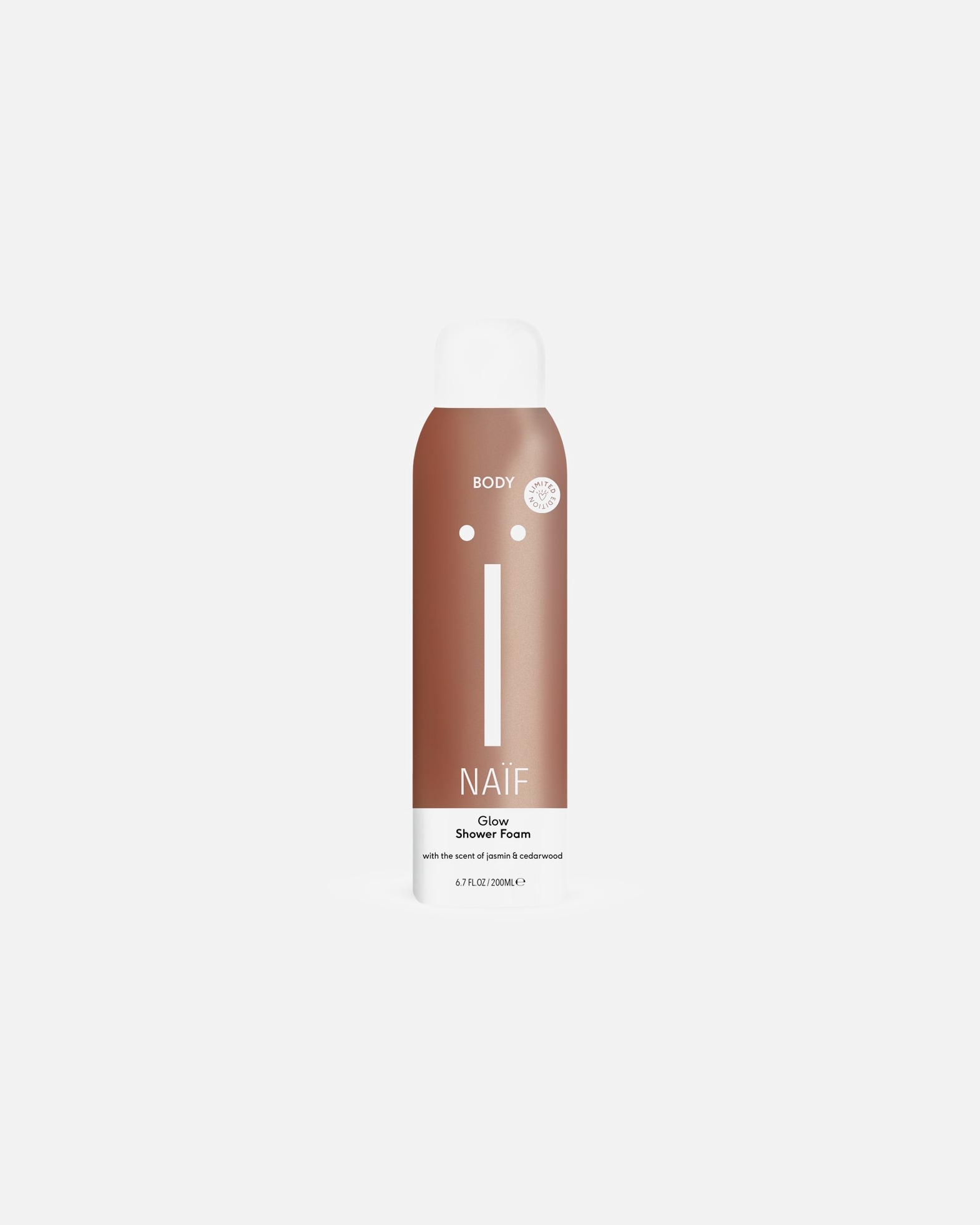 Doucheschuim voor UnisexNaifVerzorgende Doucheschuim Glow200 ml