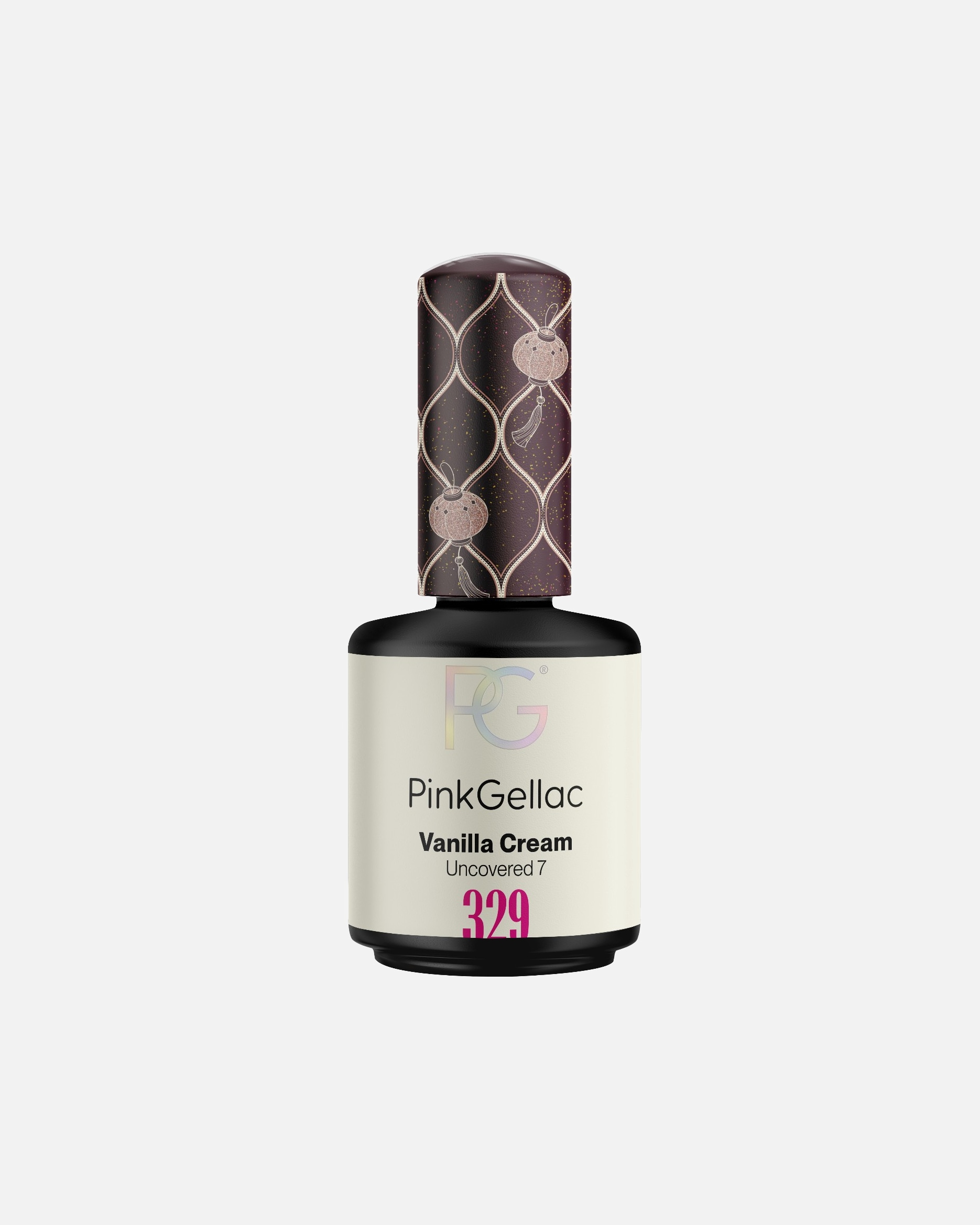 UV-nagellak voor UnisexPink GellacGel Nagellak329 Vanilla Cream