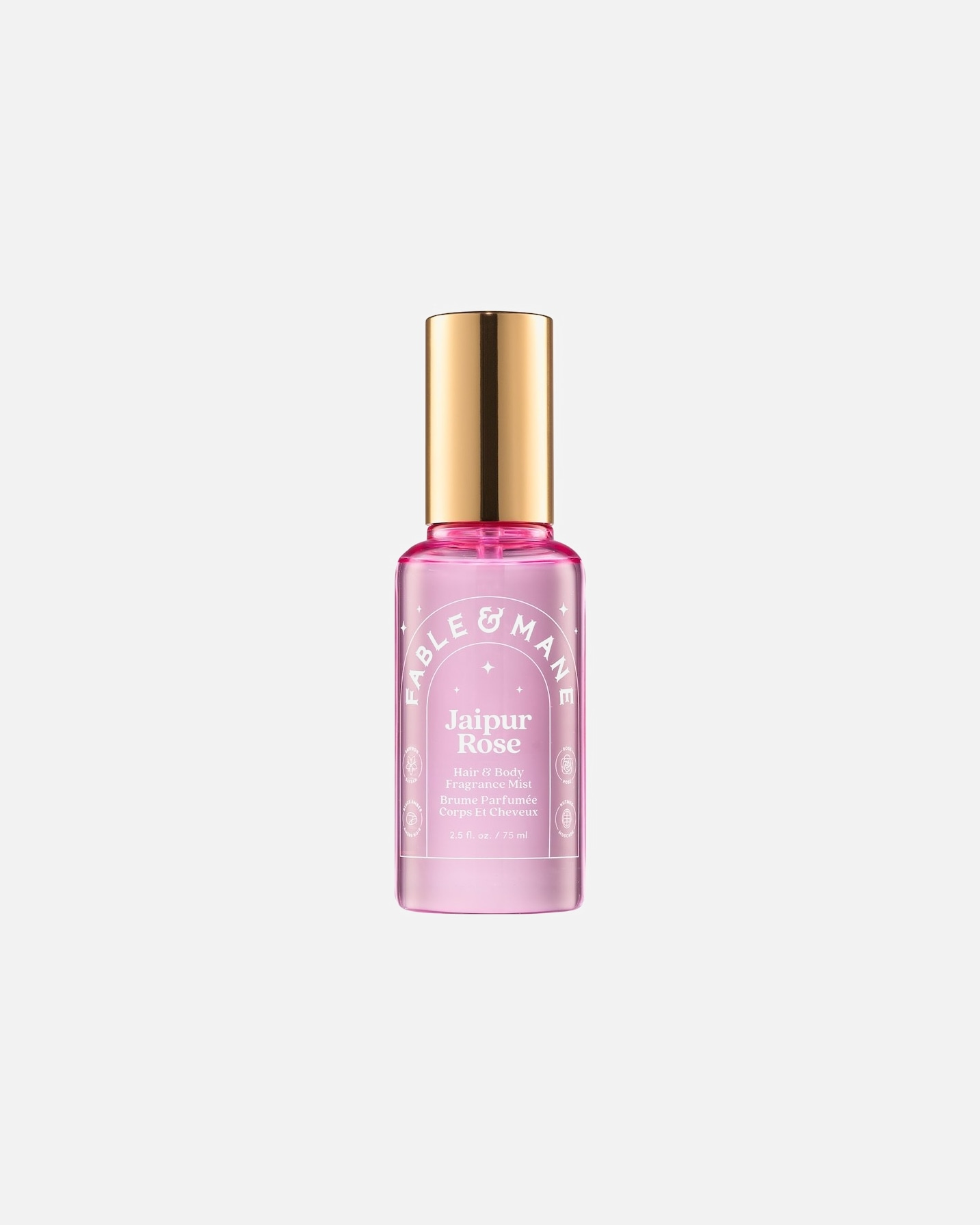Parfum cheveux pour UnisexeFable & ManeJaipur Rose Brume Parfumee Corps et Cheveux75 ml