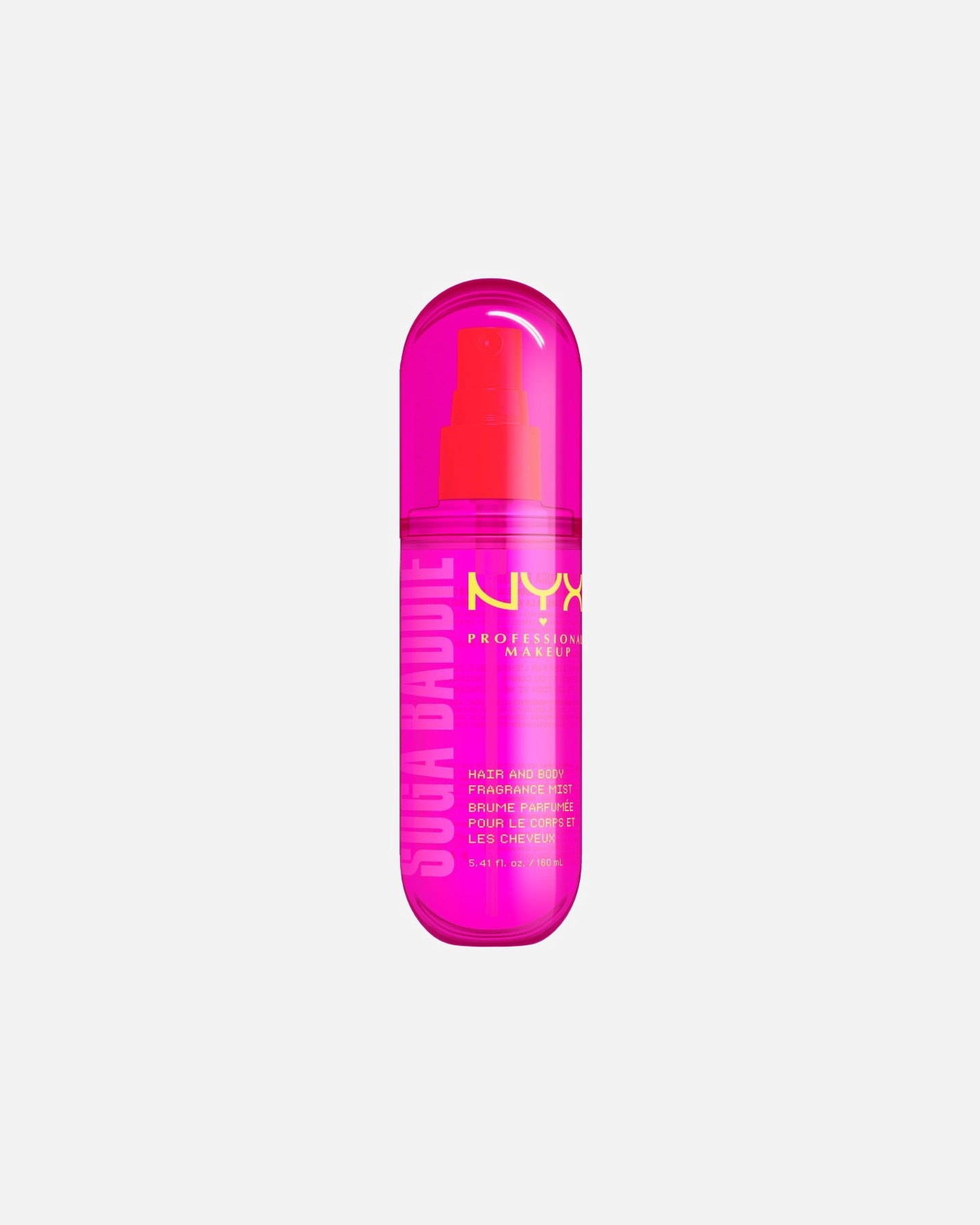 Lichaamsspray voor UnisexNYX Professional MakeupFat Oil BodySuga Baddie Hair & Body Fragrance Mist160 ml