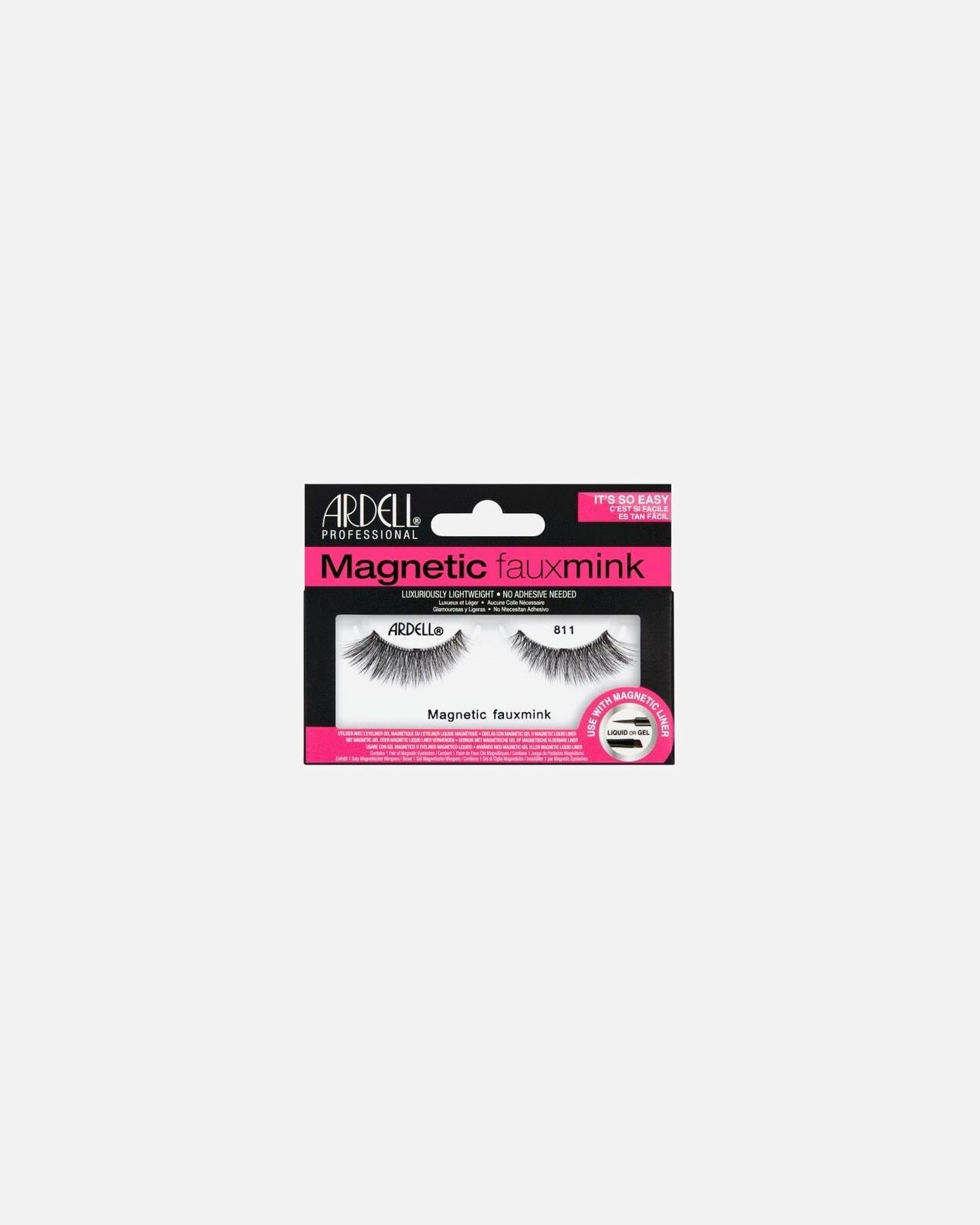 cils artificiels pour UnisexeArdellMagnetic LashesFaux Mink 8111 paar