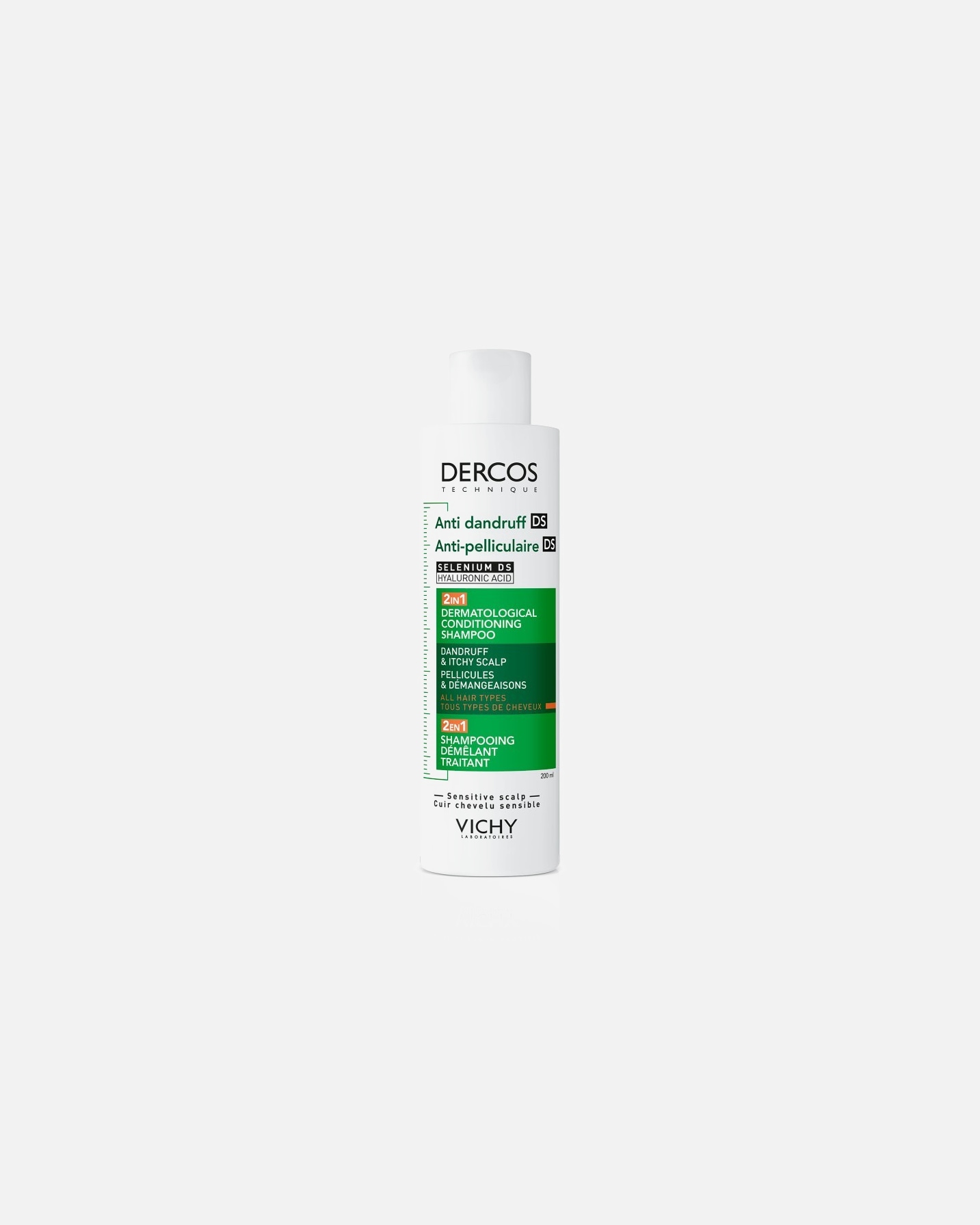 Shampooing pour UnisexeVichyDercosTechnique 2en1 Shampooing Démêlant Traitant200 ml