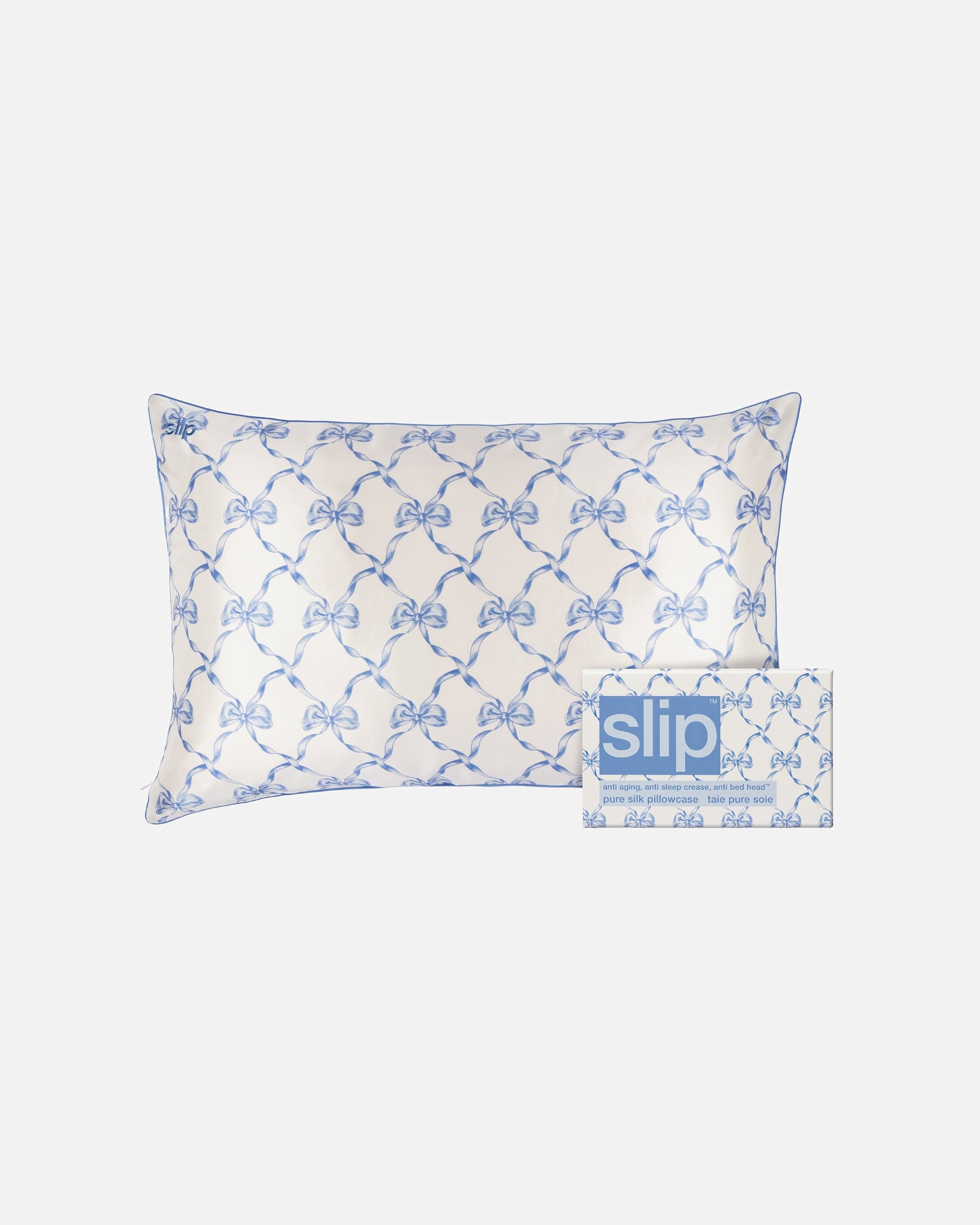 Huidverzorging voor UnisexSlipPure Zijden Queen Kussensloop - Bowie1 stuk