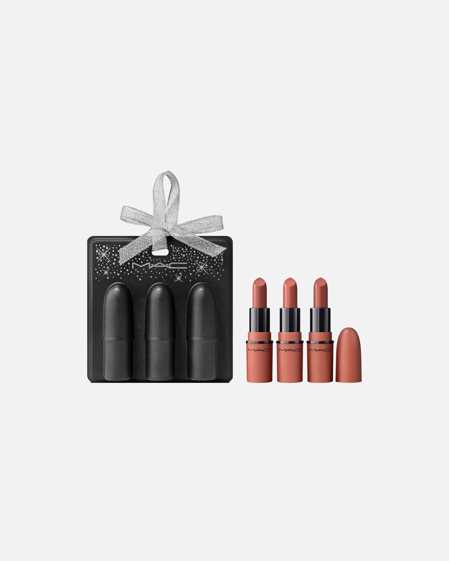 Lip Make-up Set voor UnisexMAC HolidayTeddy Party Mini Lip Trio1 stuk
