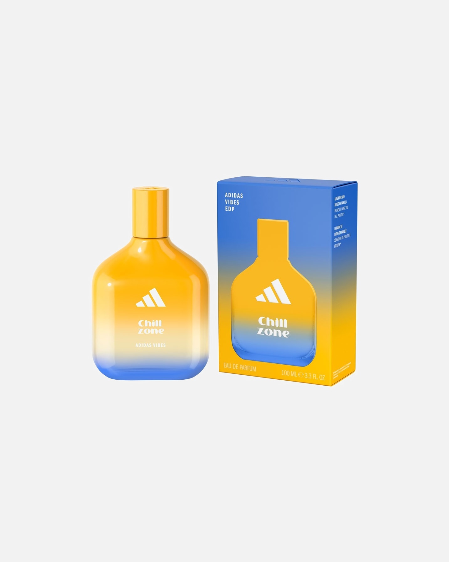 Eau de parfum voor UnisexadidasVibesChill Zone100 ml