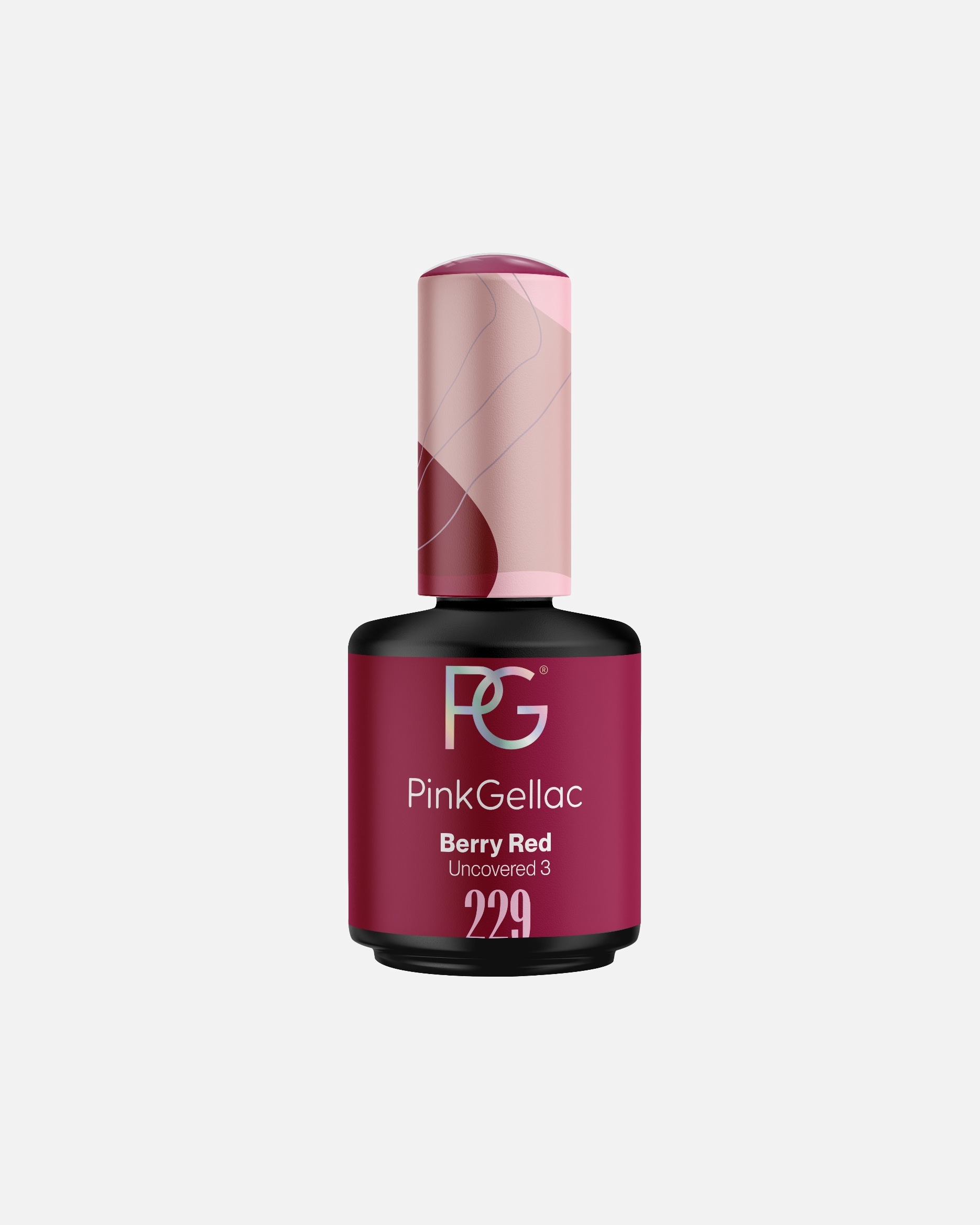 UV-nagellak voor UnisexPink GellacGel Nagellak229 Berry Red