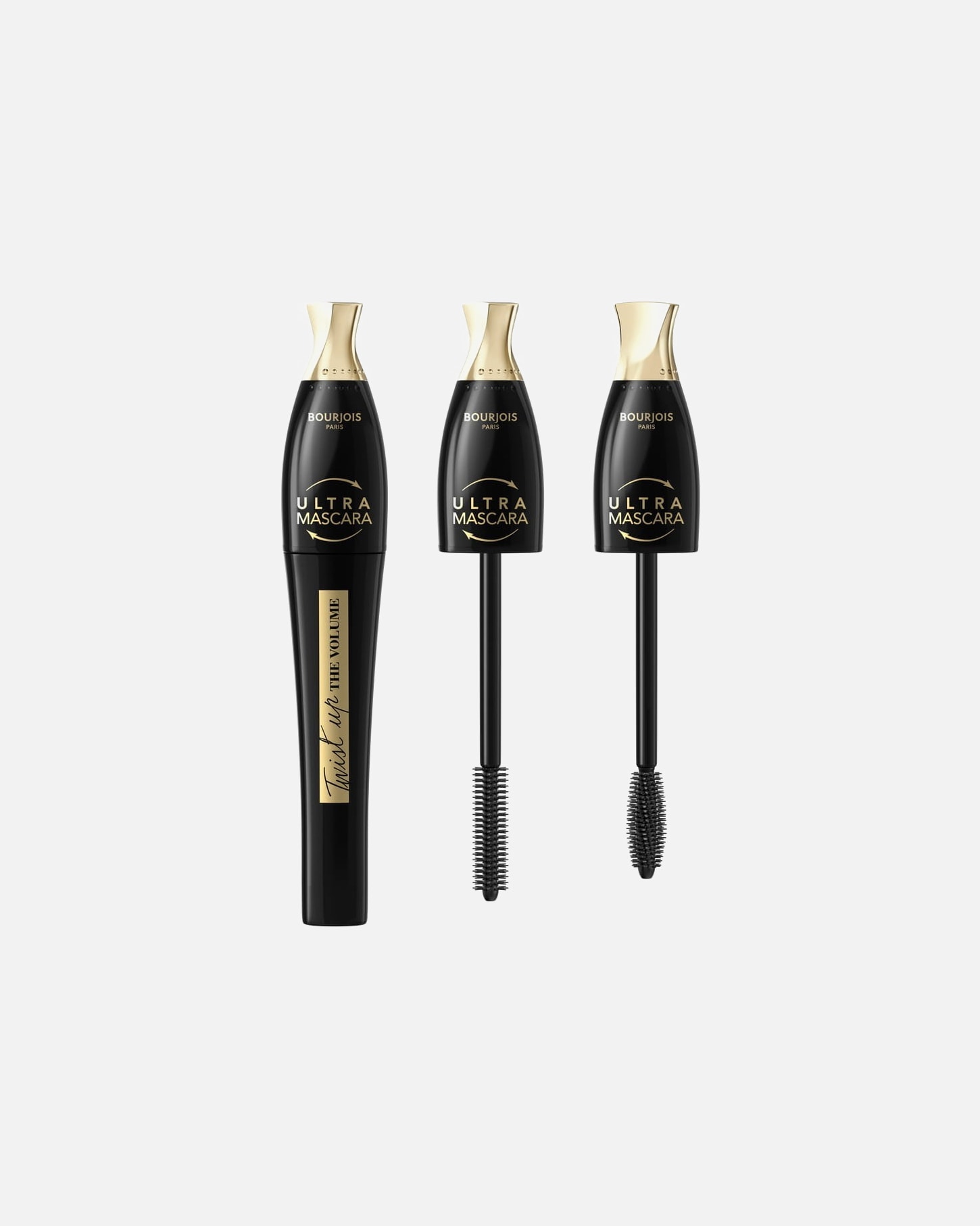 Mascara pour FemmeBourjoisTwist Up The Volume Balm BoosterUltra Black